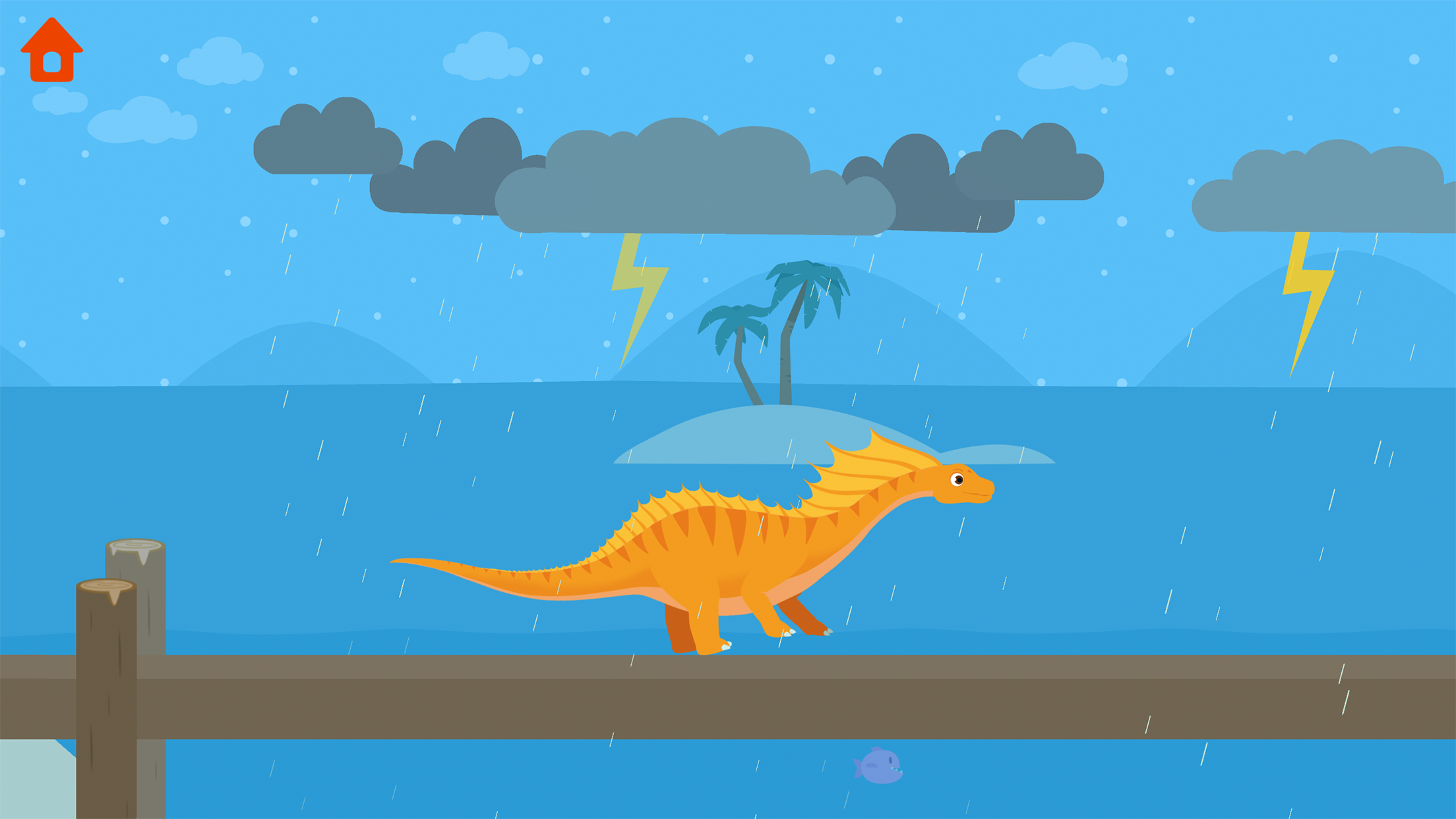اسکرین شات 2 بازی Dinosaur Park - Games for kids