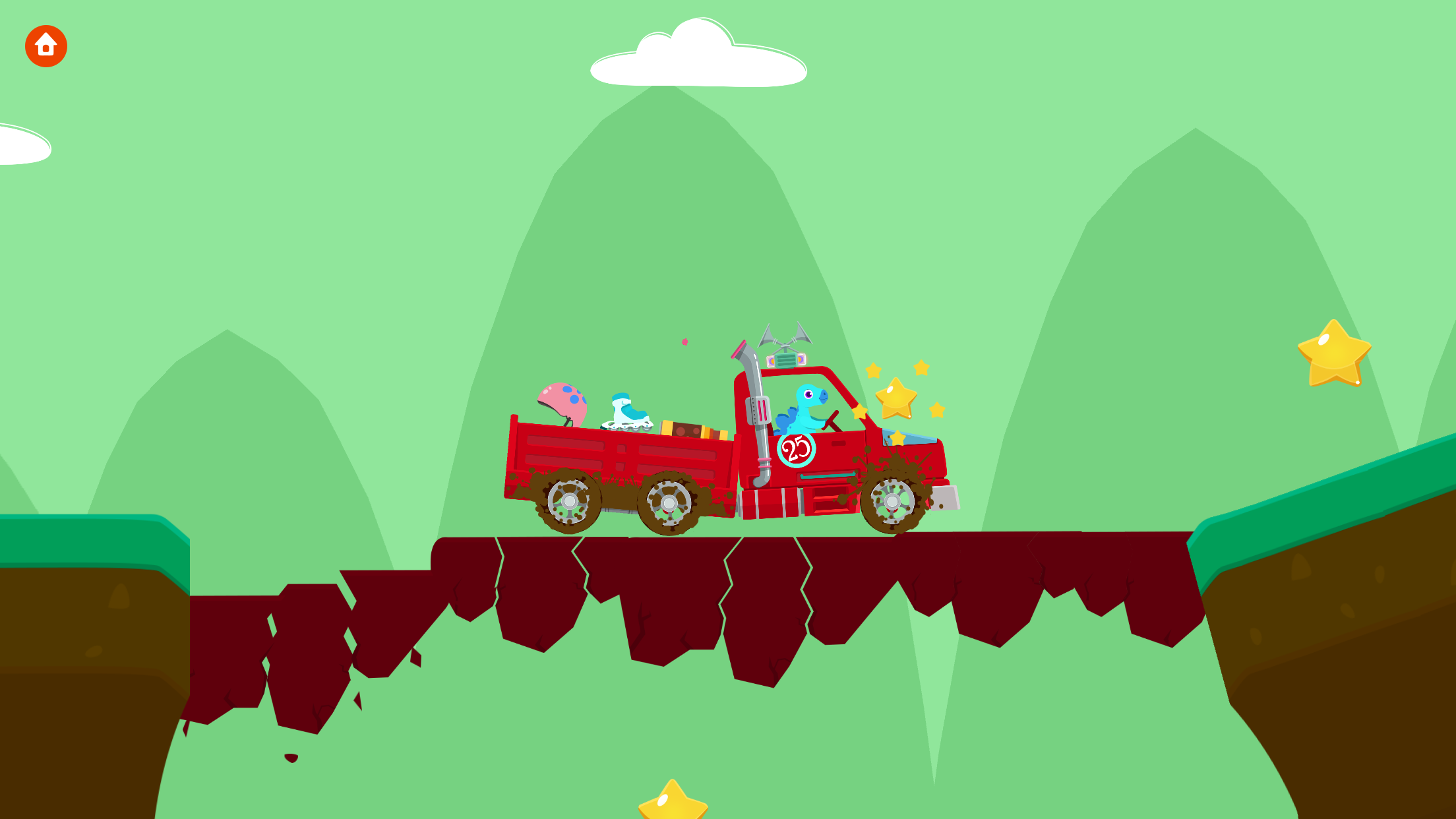 اسکرین شات 7 بازی Dinosaur Truck games for kids