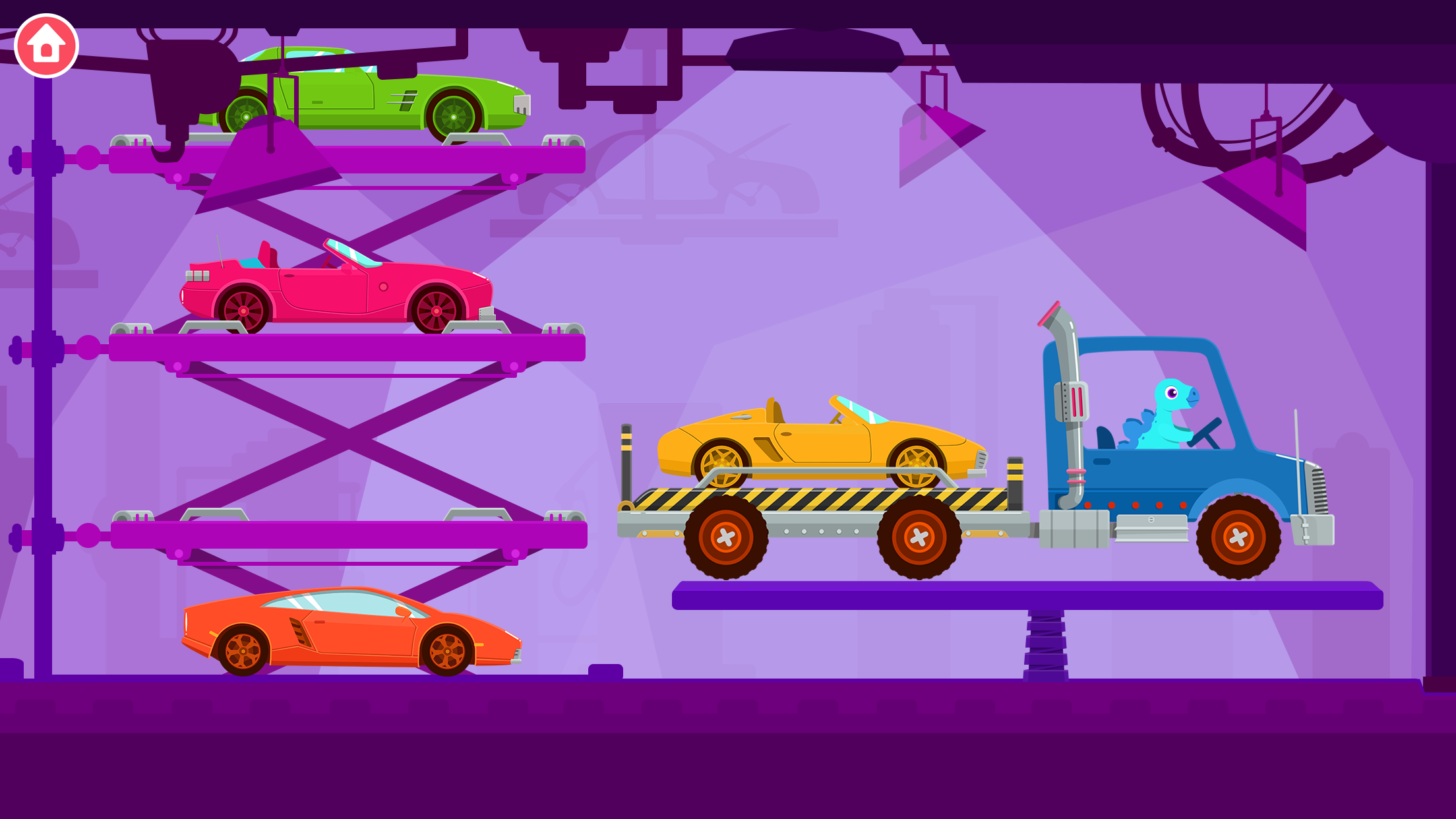 اسکرین شات 3 بازی Dinosaur Truck games for kids