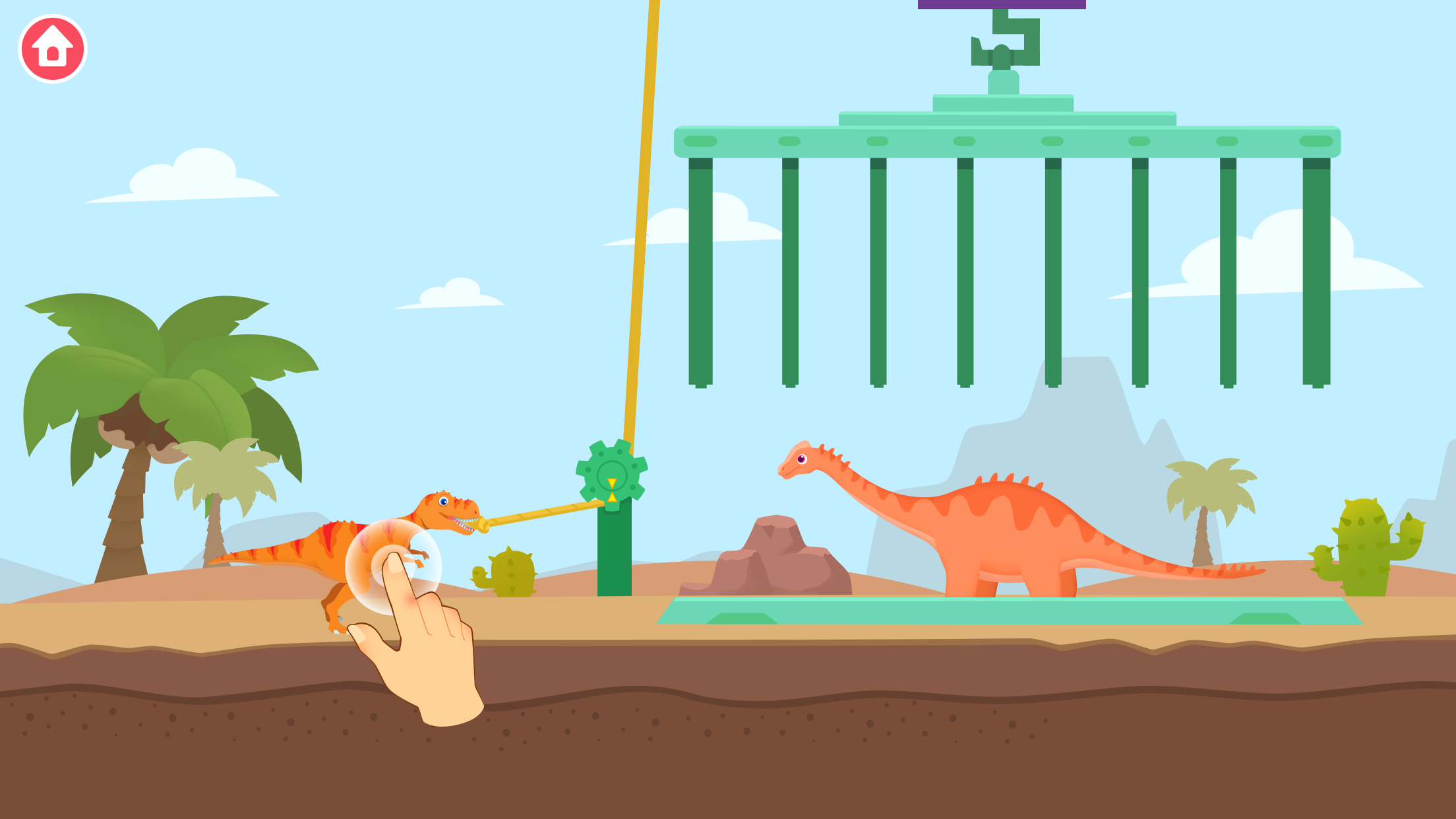 اسکرین شات 6 بازی Jurassic Rescue Dinosaur games