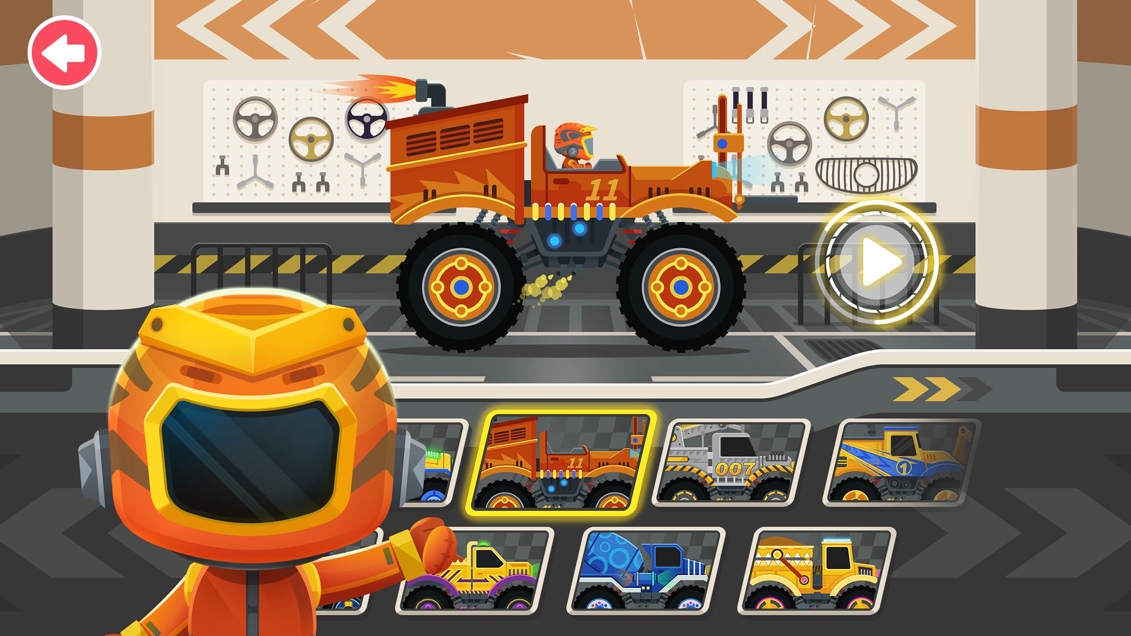 اسکرین شات 2 بازی Monster Truck Go: Racing Games