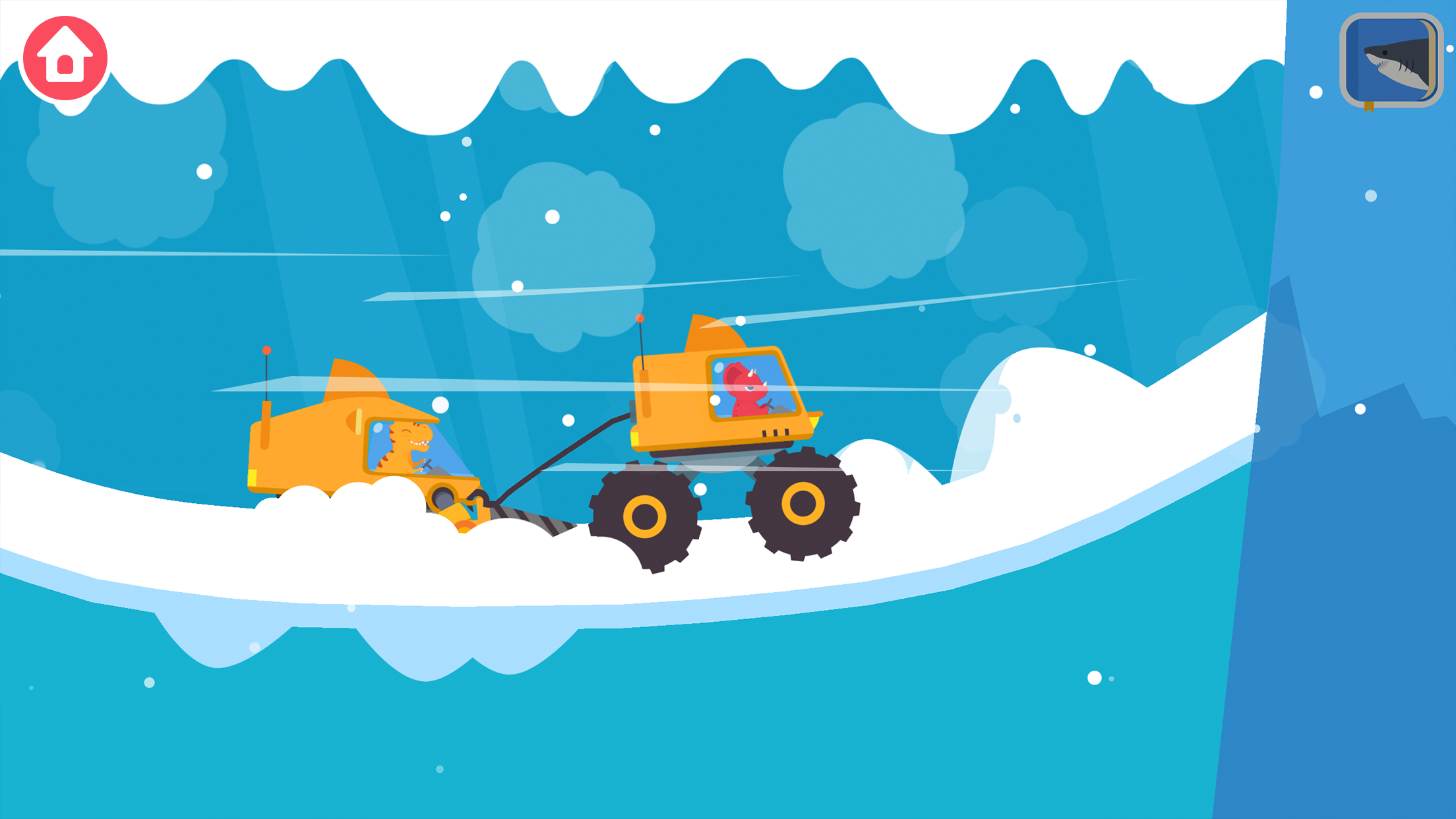 اسکرین شات 2 بازی Dinosaur Ocean Explorer Games