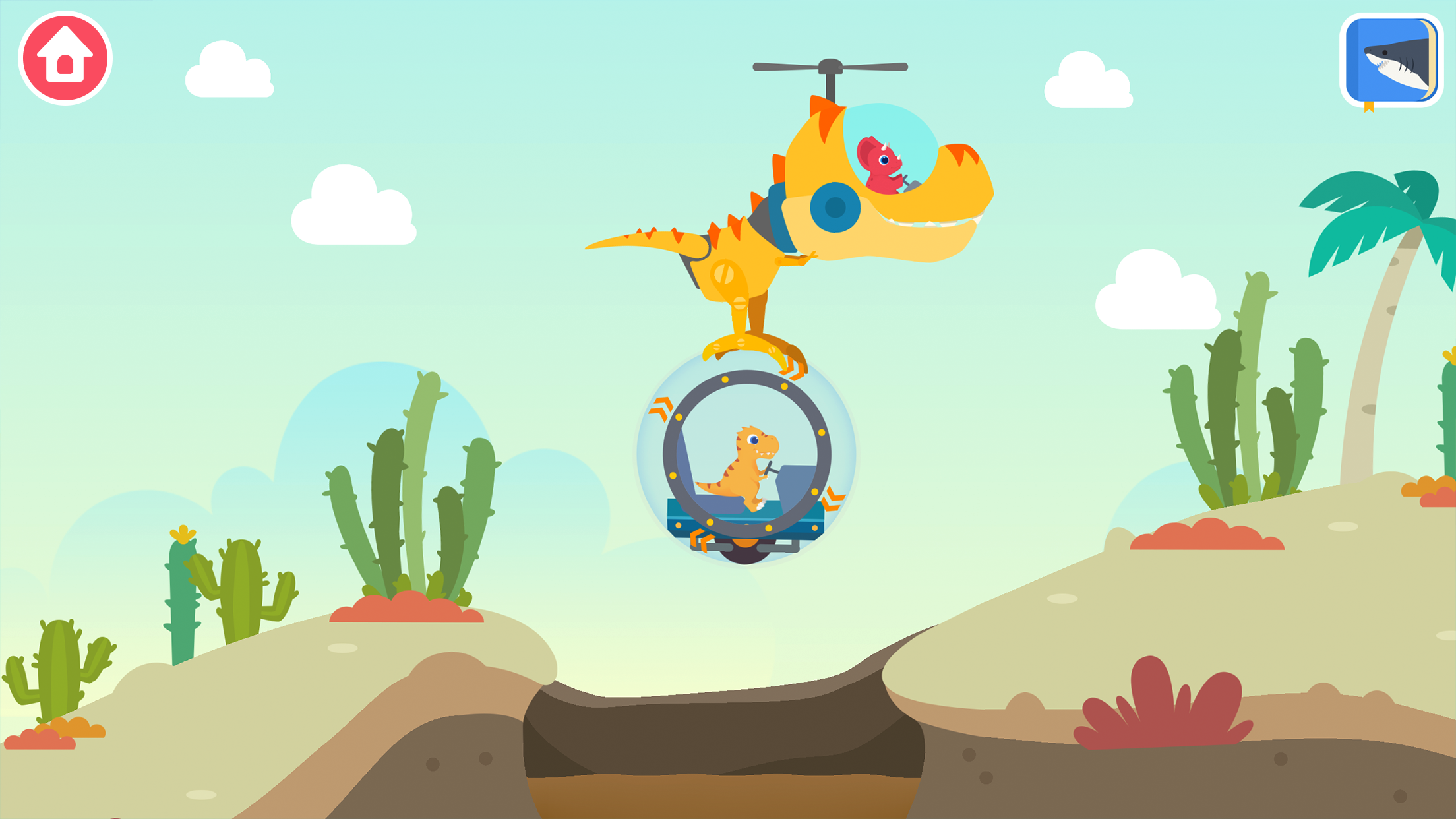 اسکرین شات 5 بازی Dinosaur Ocean Explorer Games
