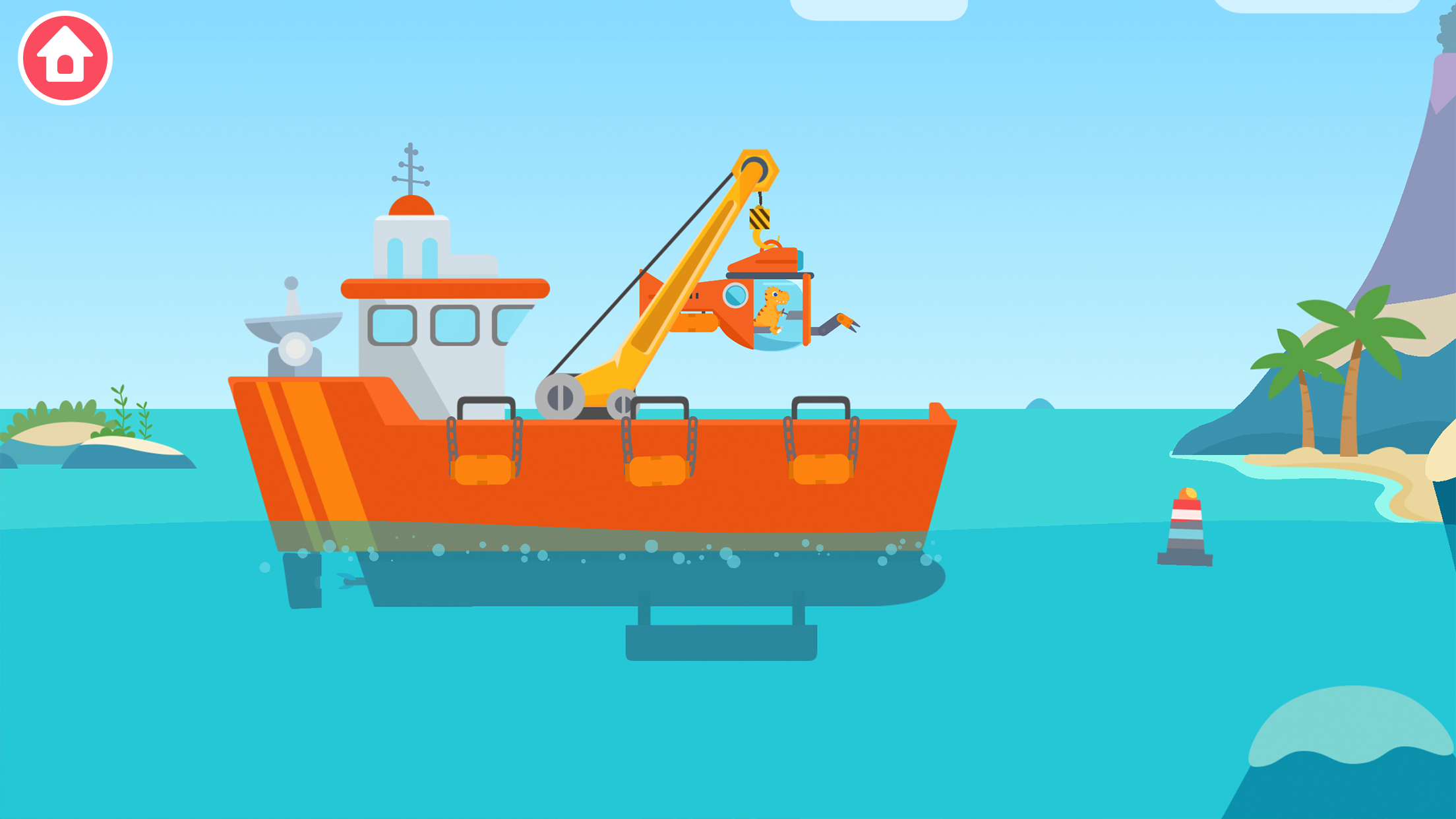 اسکرین شات 6 بازی Dinosaur Ocean Explorer Games