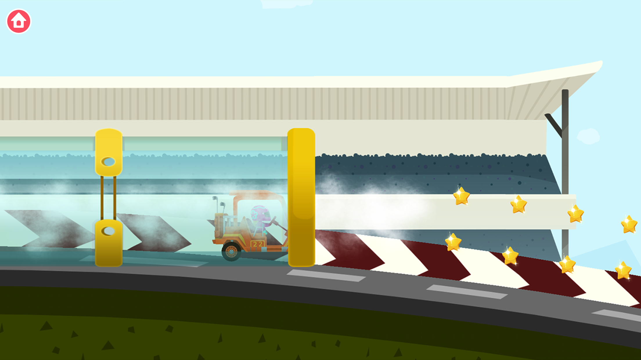 اسکرین شات 6 برنامه Truck Driver - Games for kids