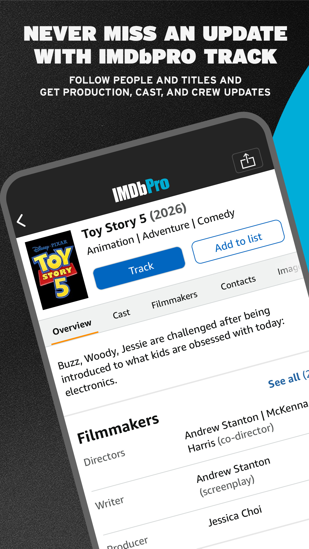 اسکرین شات 4 برنامه IMDbPro