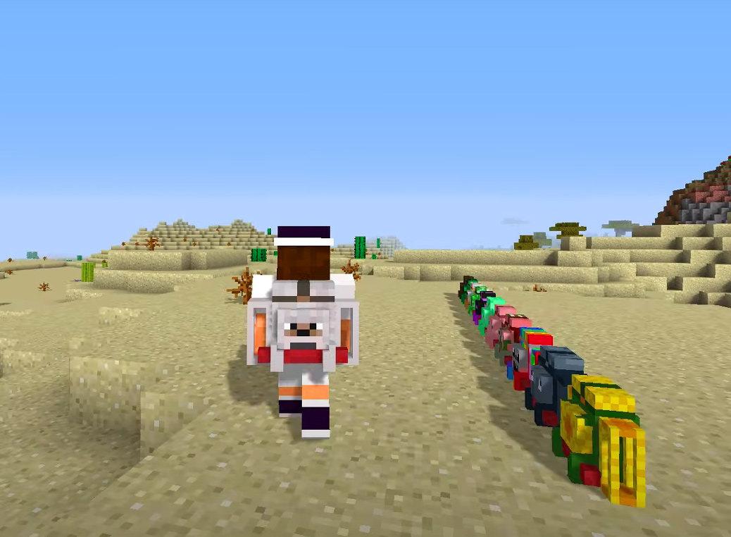 اسکرین شات 4 برنامه Backpack Mod for mcpe