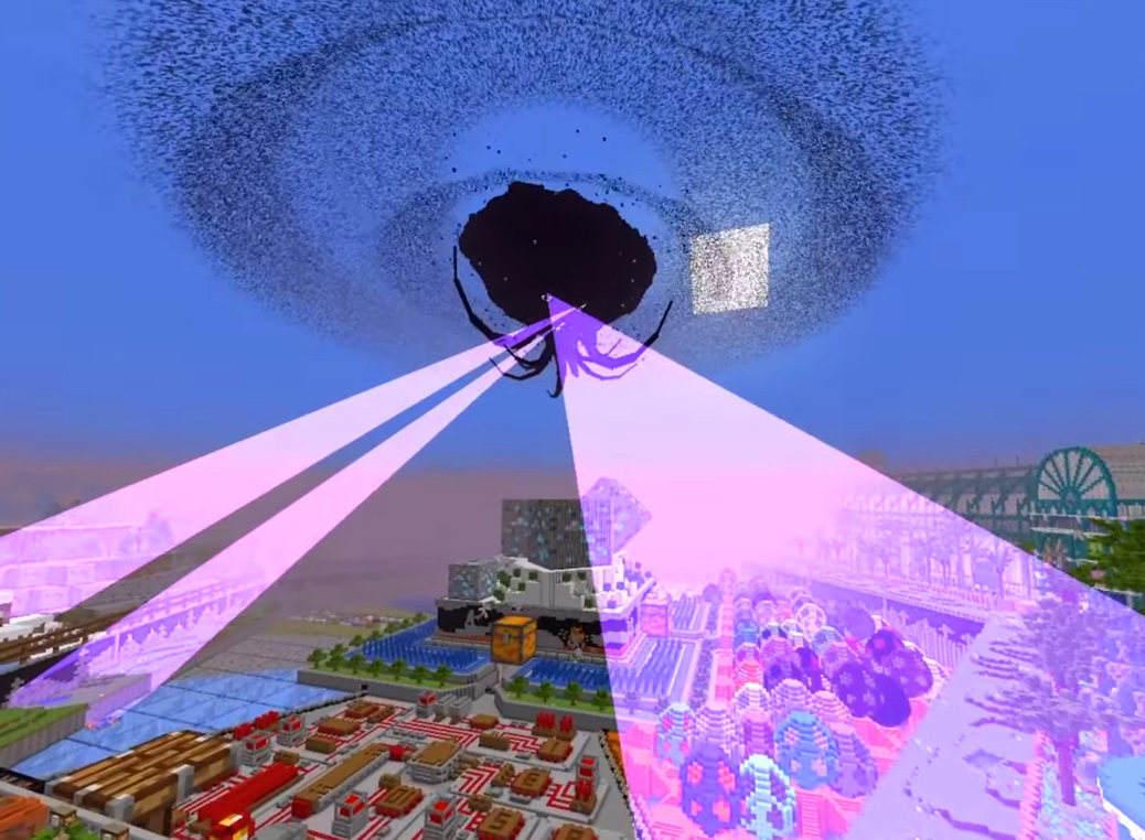 اسکرین شات 1 برنامه Crackers Wither Storm for mcpe