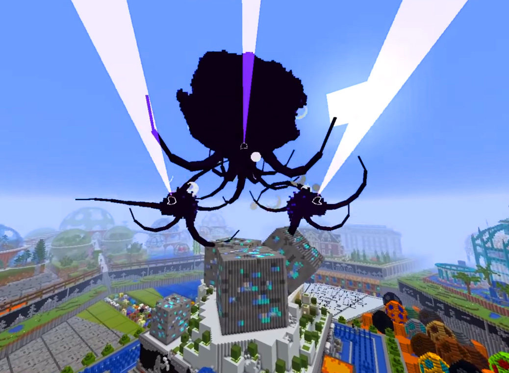اسکرین شات 4 برنامه Crackers Wither Storm for mcpe