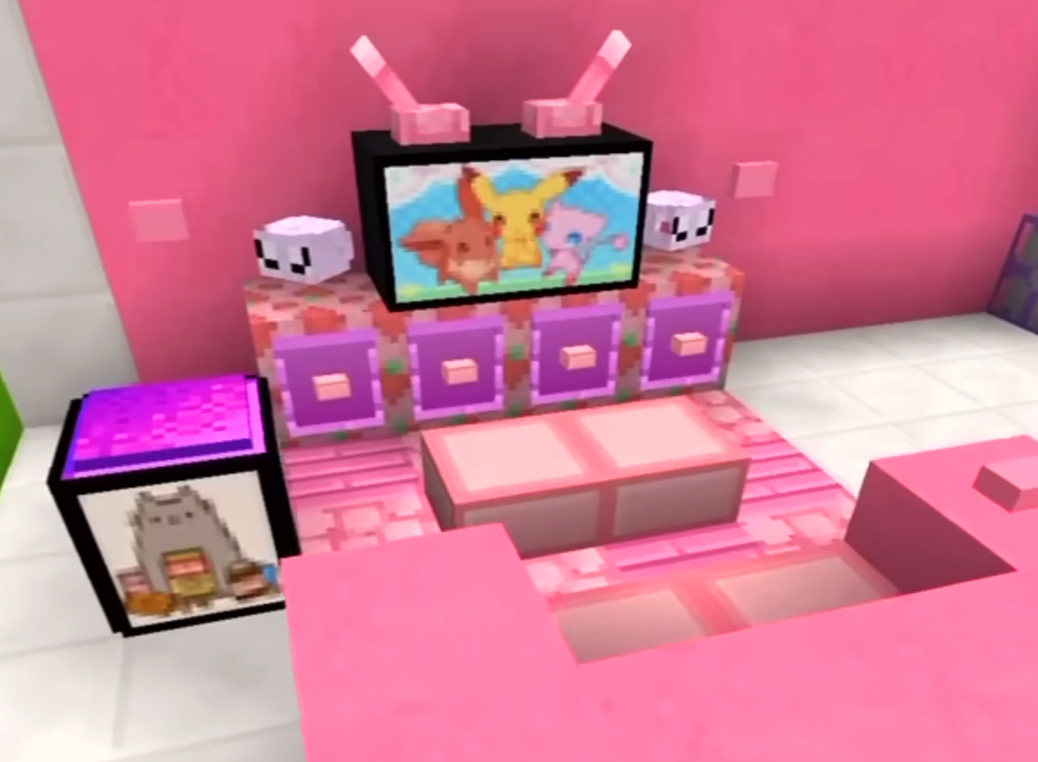اسکرین شات 4 برنامه World Kawaii Pink for mcpe