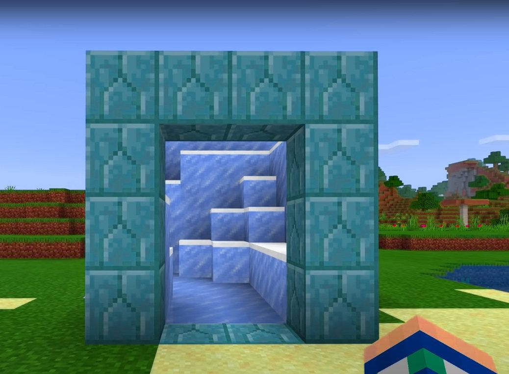 اسکرین شات 4 برنامه Mega Portals Mods for mcpe