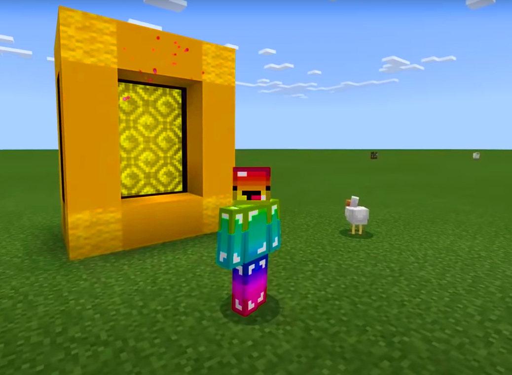 اسکرین شات 2 برنامه Mega Portals Mods for mcpe