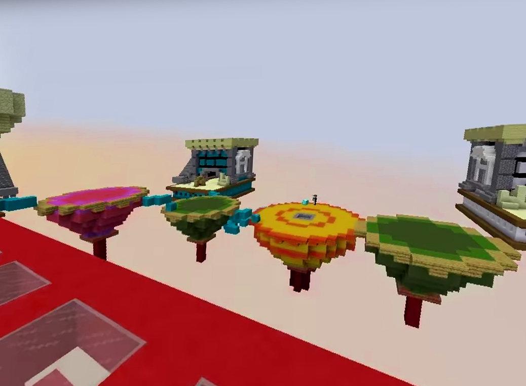 اسکرین شات 2 برنامه Mod Bed Fight Wars for mcpe