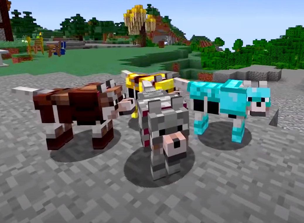 اسکرین شات 3 برنامه Mod Dogs for mcpe
