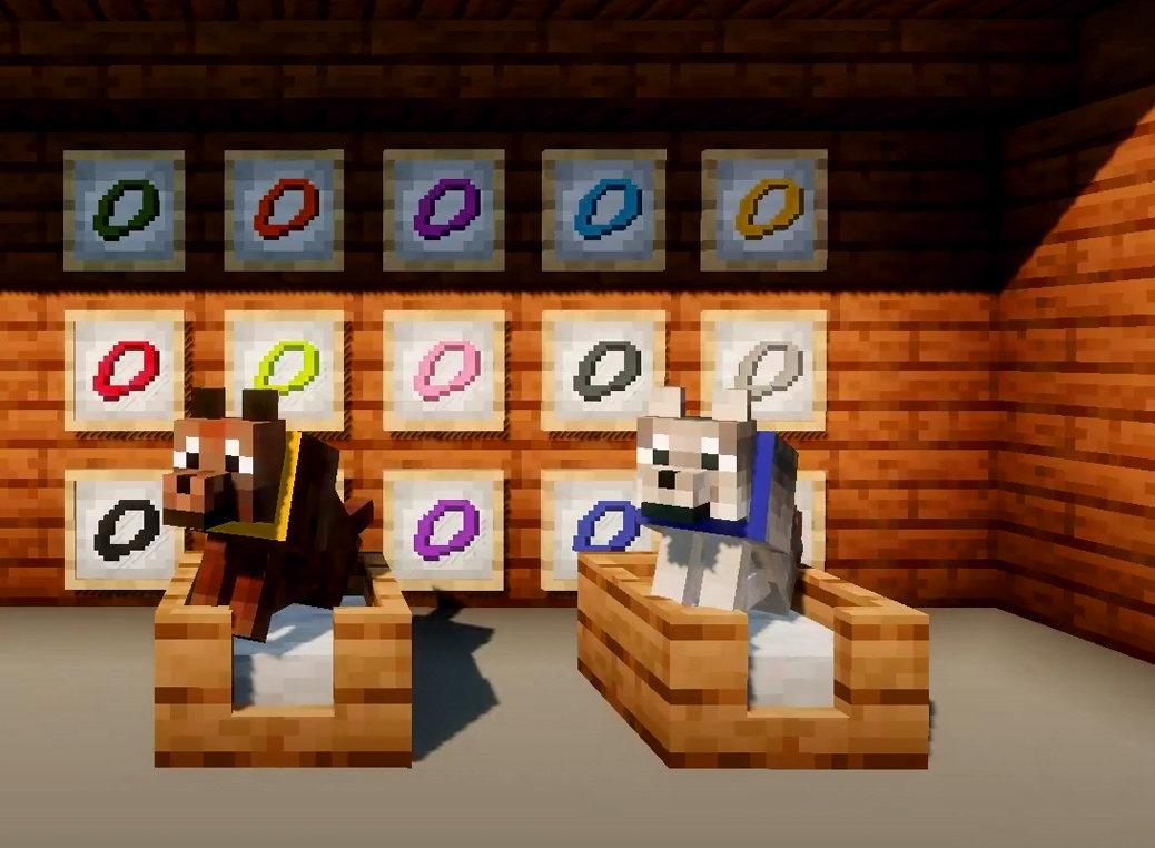 اسکرین شات 4 برنامه Mod Dogs for mcpe