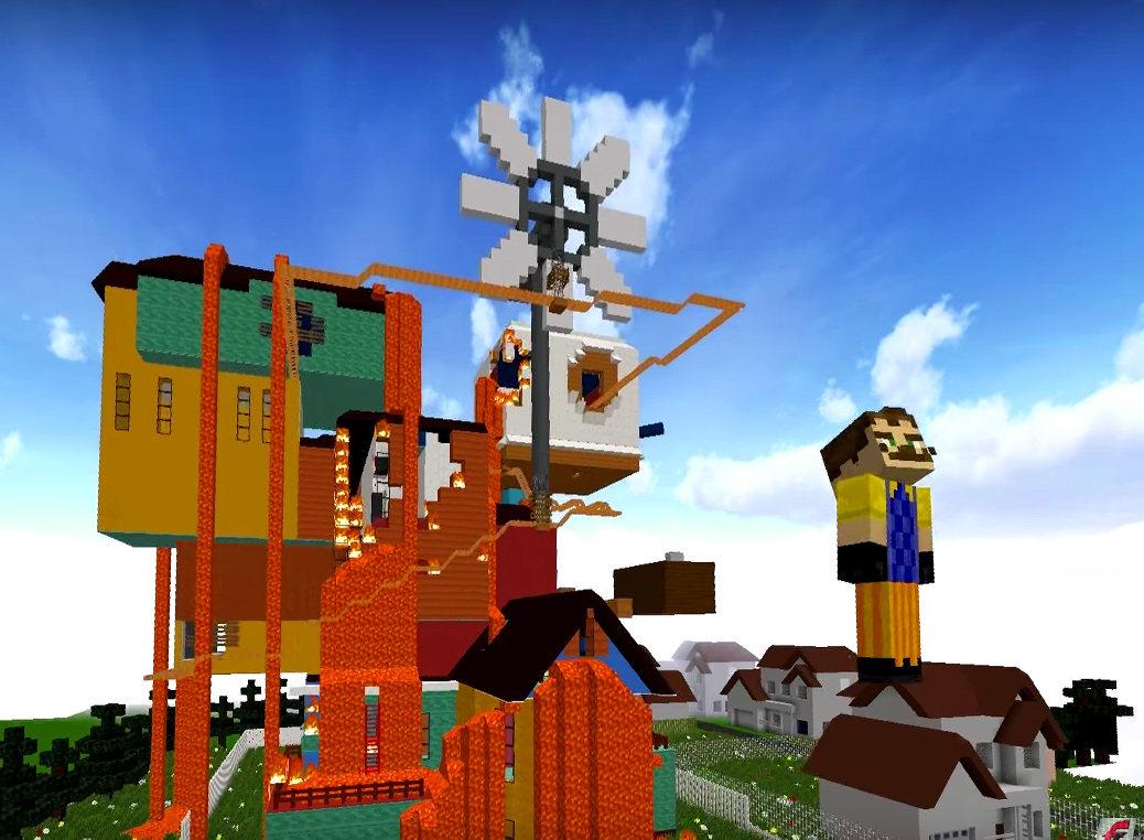 اسکرین شات 3 برنامه Mod Neighbor Maps for mcpe