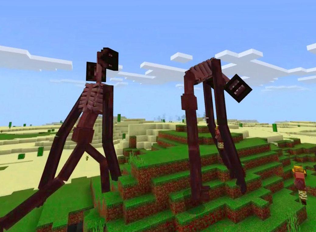 اسکرین شات 3 برنامه Mod Siren Head for mcpe