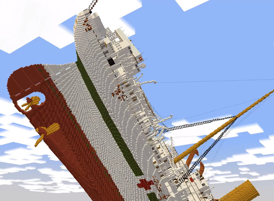 اسکرین شات 4 برنامه Mods Titanic for mcpe