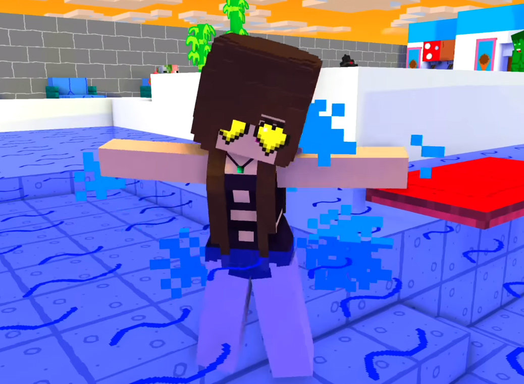 اسکرین شات 2 برنامه My Girlfriend Mod for mcpe