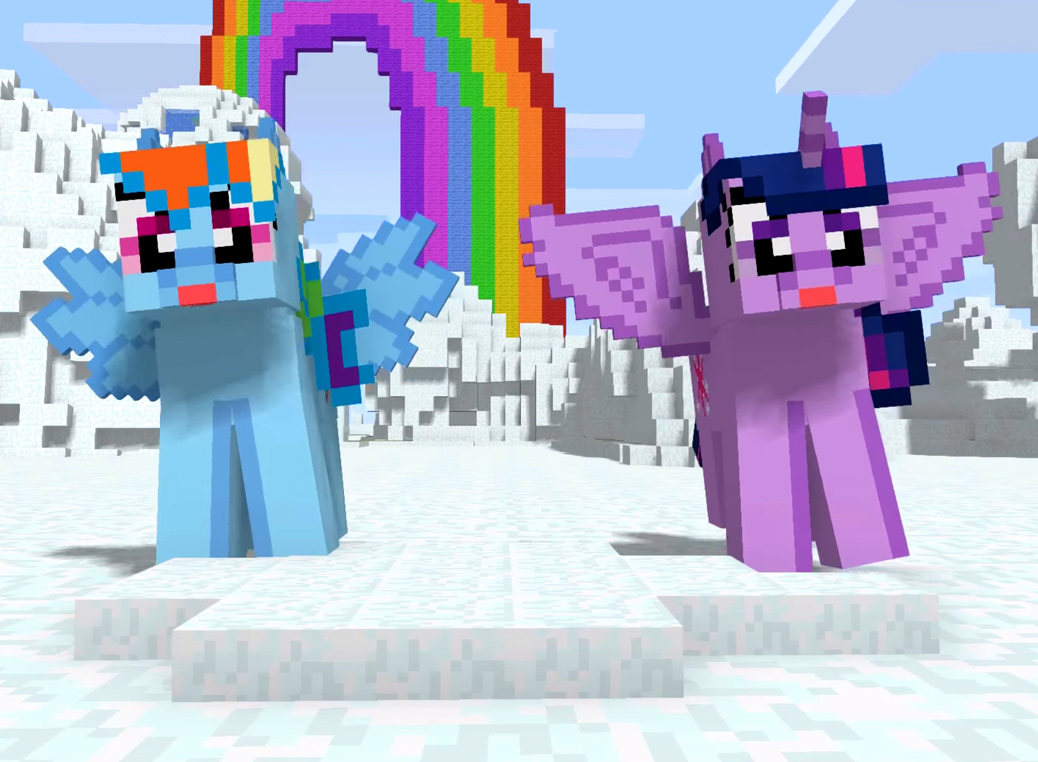اسکرین شات 2 برنامه My Pony Mod for mcpe