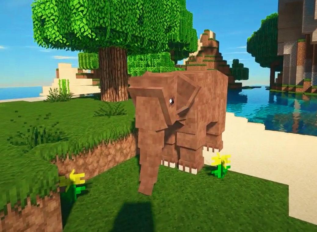 اسکرین شات 3 برنامه Zoo Animals Mod for mcpe