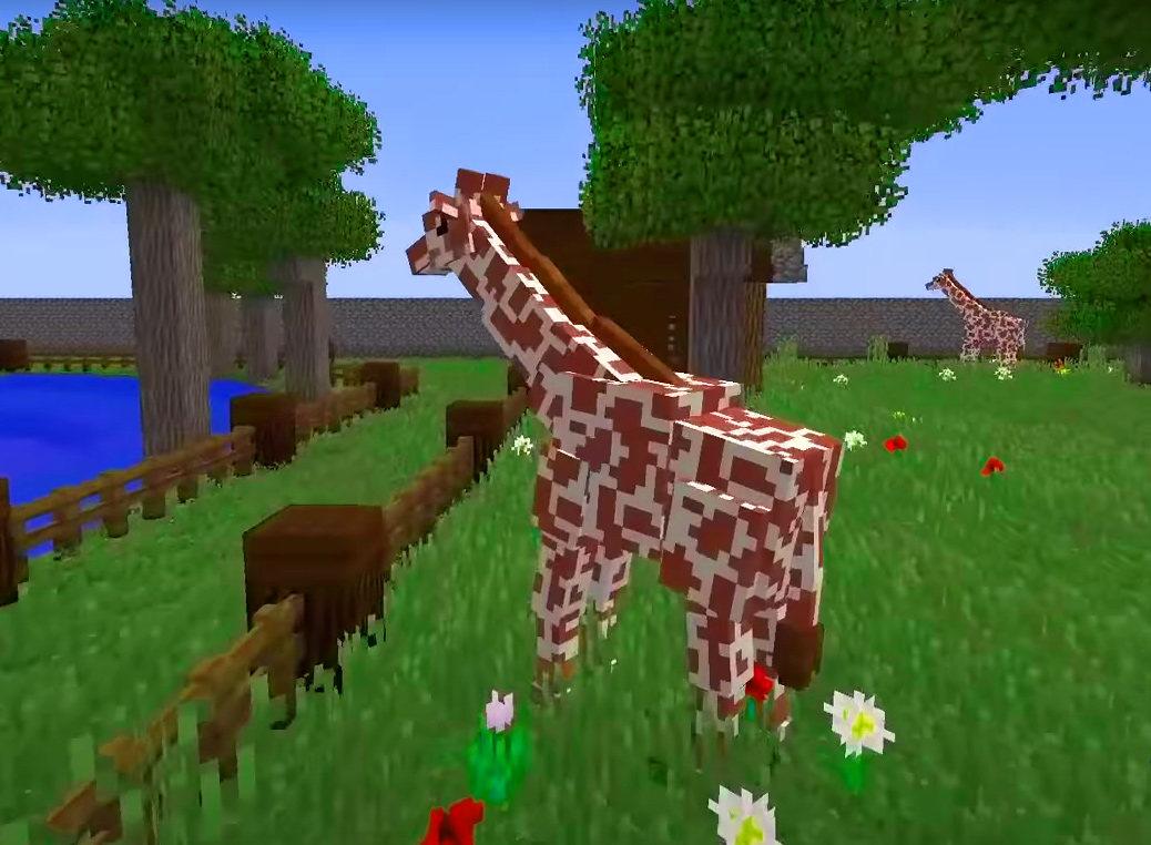 اسکرین شات 1 برنامه Zoo Animals Mod for mcpe
