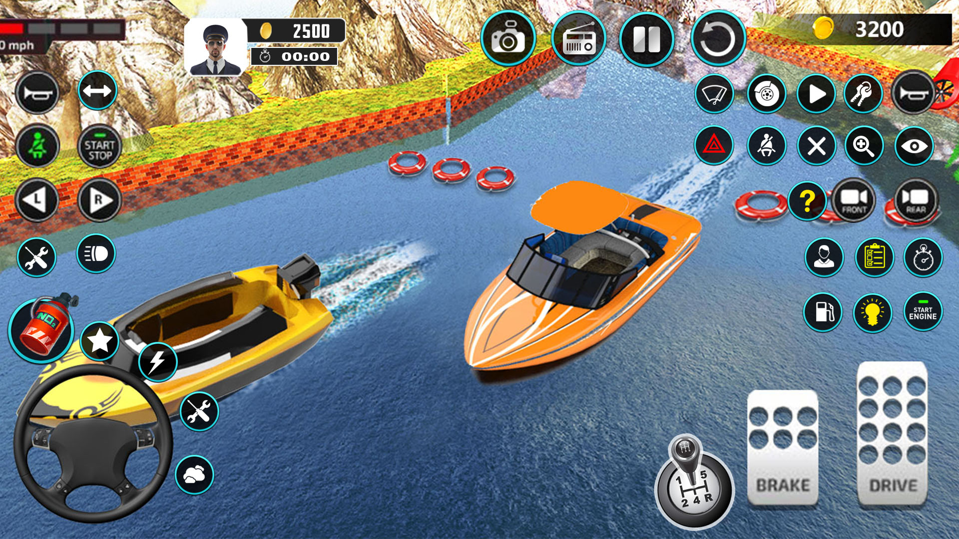 اسکرین شات 6 بازی Crazy Boat Racing: Boat games