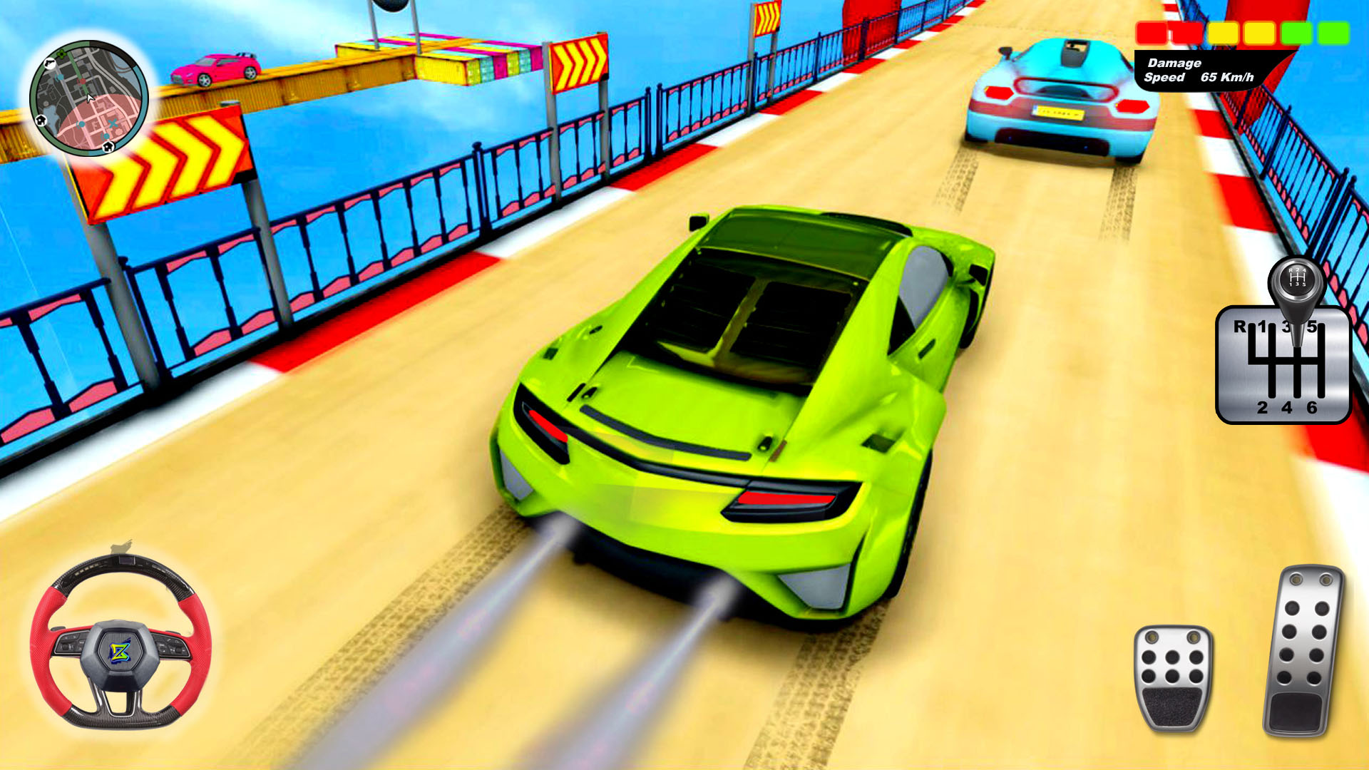 اسکرین شات 6 بازی Car Games Ramp Racing Kar Game