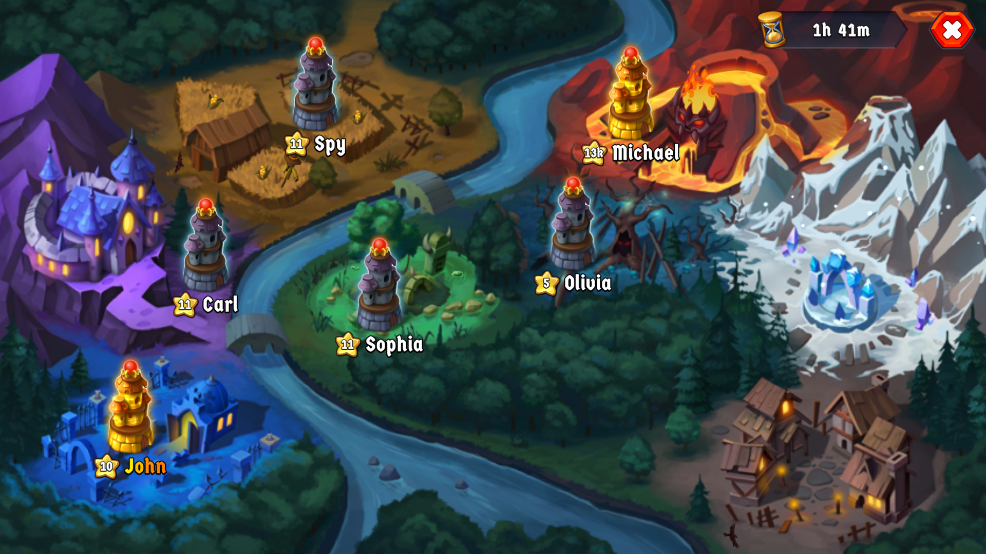 اسکرین شات 3 بازی Spooky Wars - Castle Defense