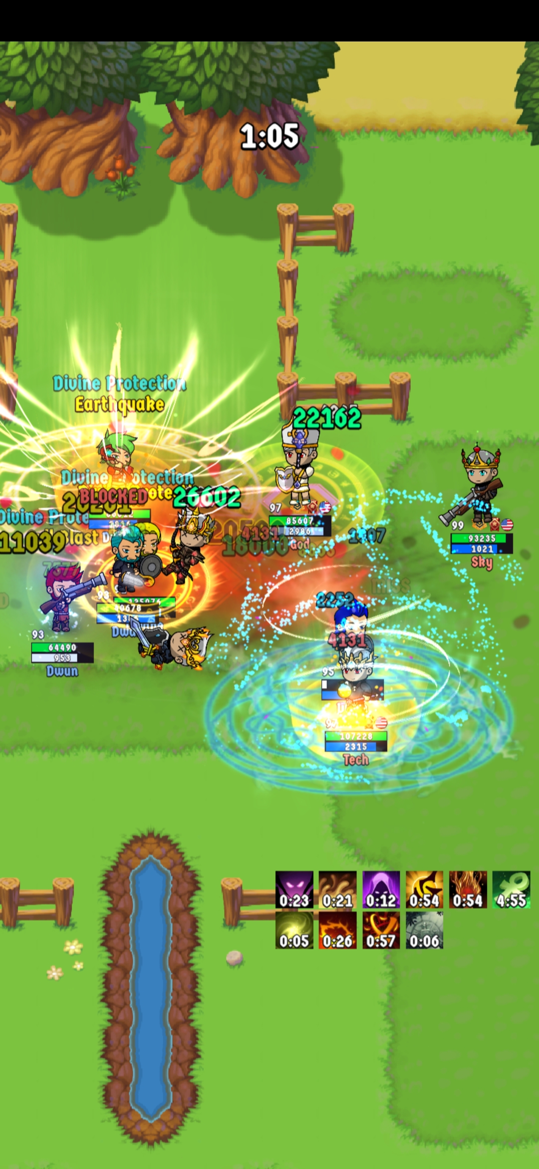 اسکرین شات 3 بازی Walking Hero - Idle Battle RPG