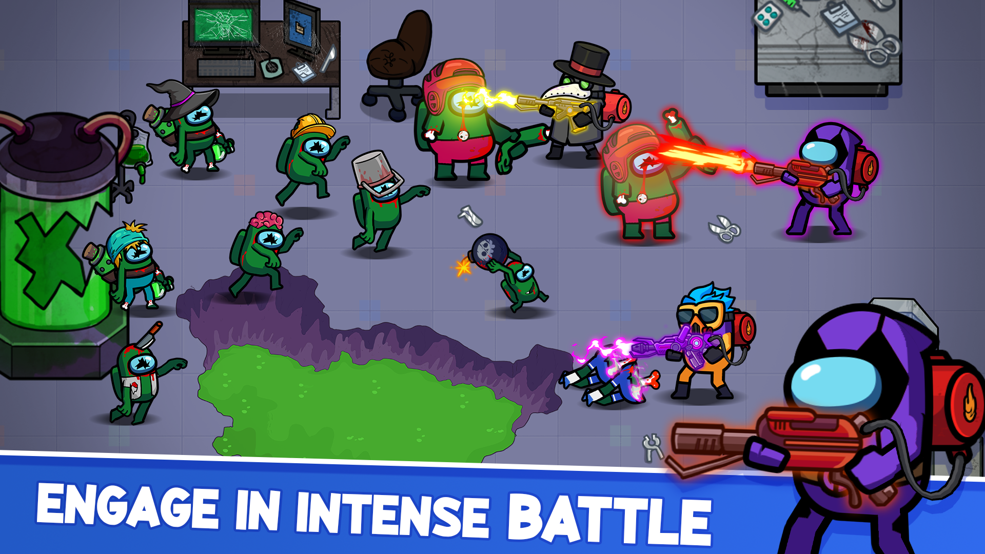 اسکرین شات 5 بازی Impostor vs Zombie 2: Doomsday