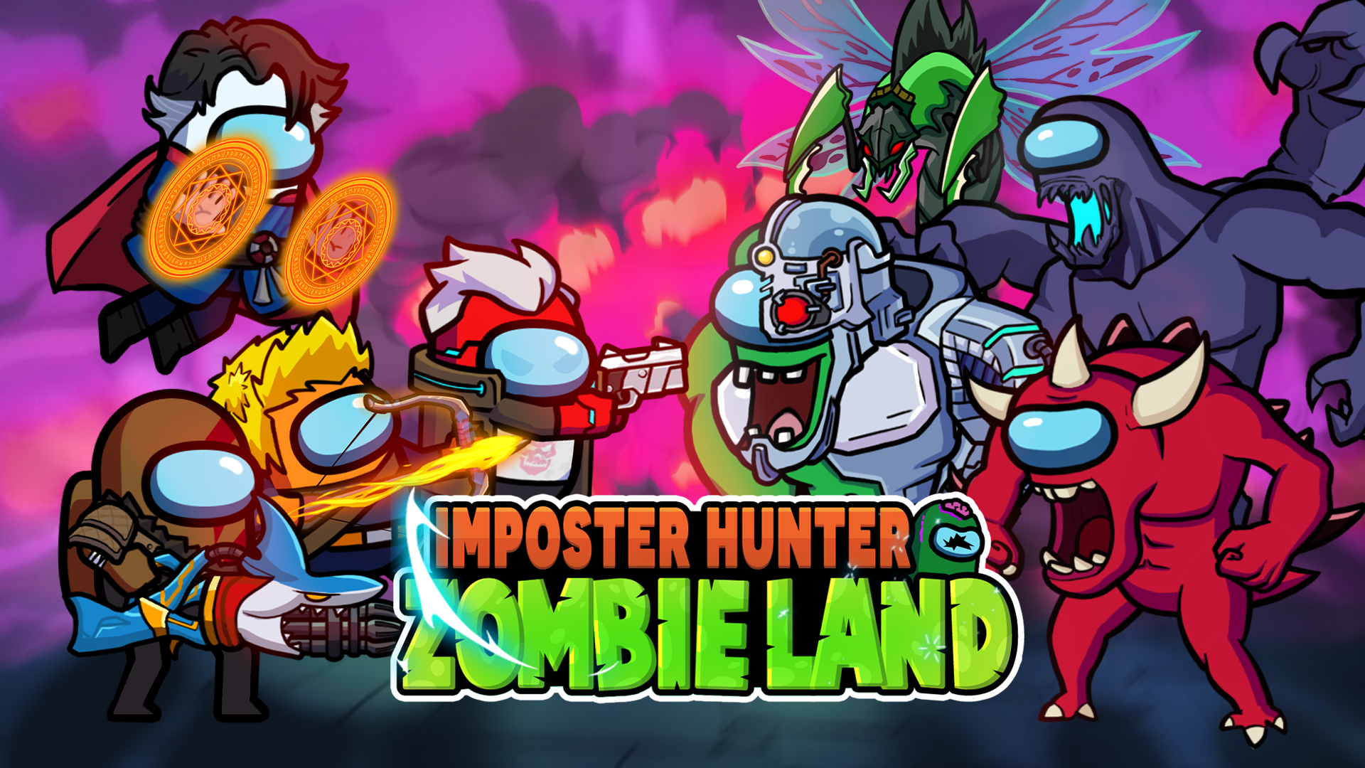 اسکرین شات 1 بازی Impostor vs Zombie 2: Doomsday