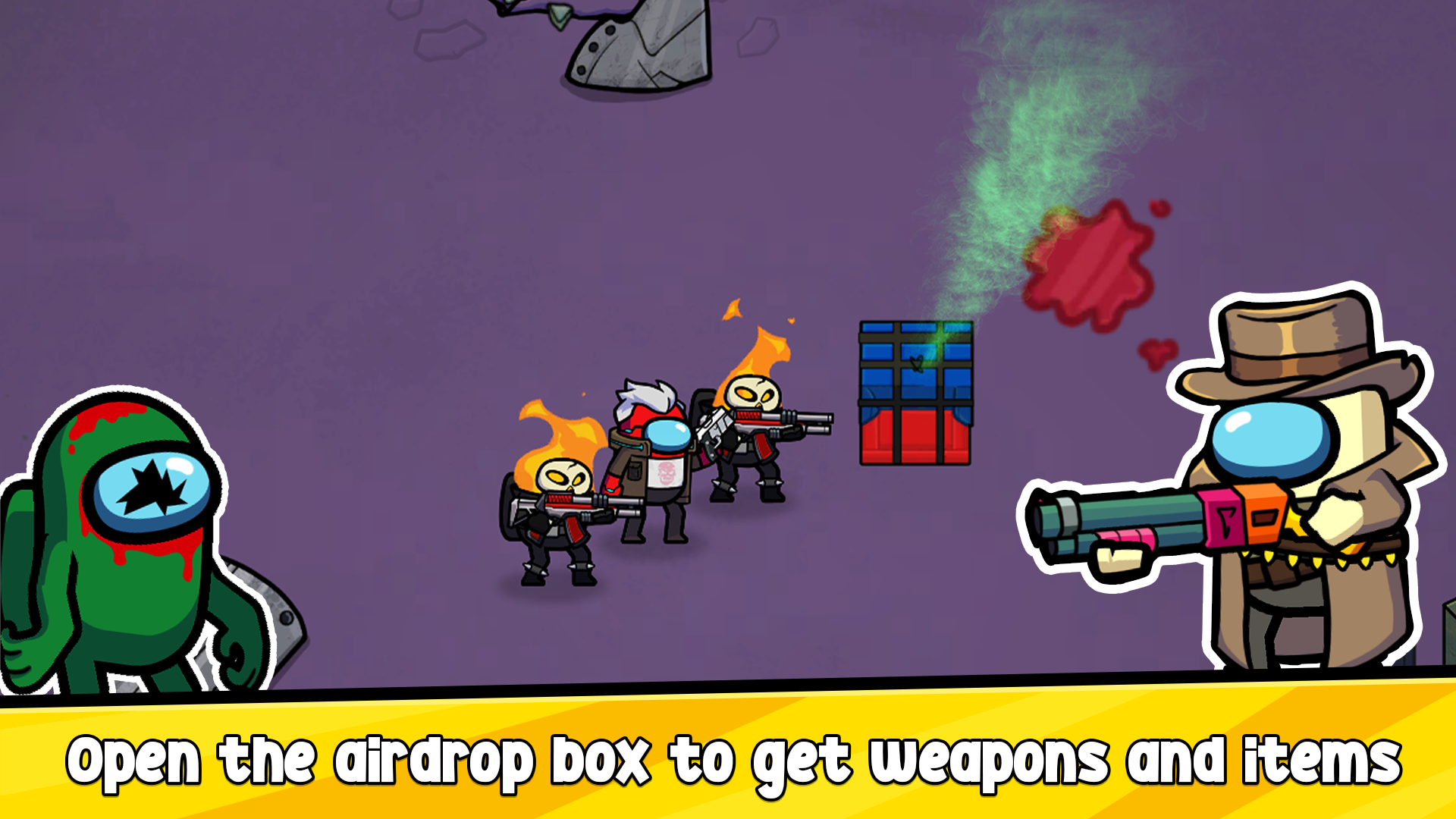اسکرین شات 3 بازی Impostors vs Zombies: Survival