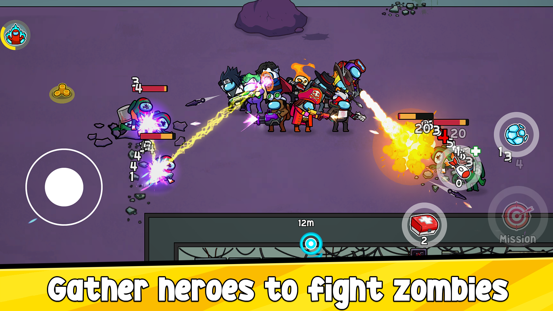 اسکرین شات 8 بازی Impostors vs Zombies: Survival