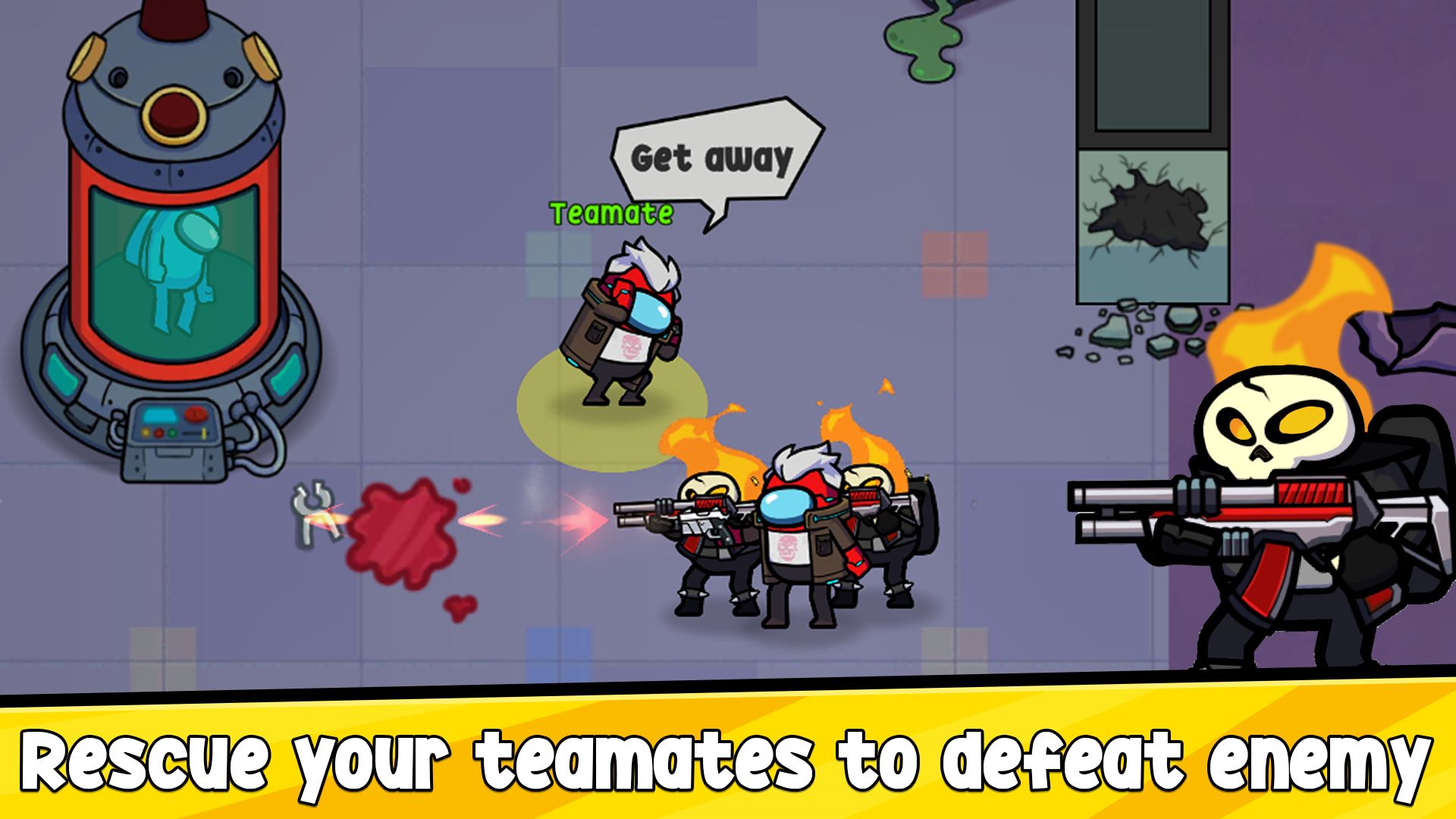 اسکرین شات 7 بازی Impostors vs Zombies: Survival