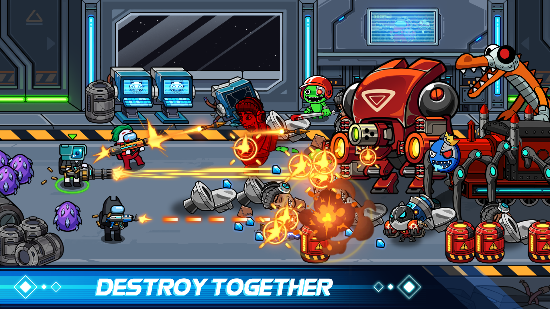 اسکرین شات 3 بازی Space Survivor: Age of Monster
