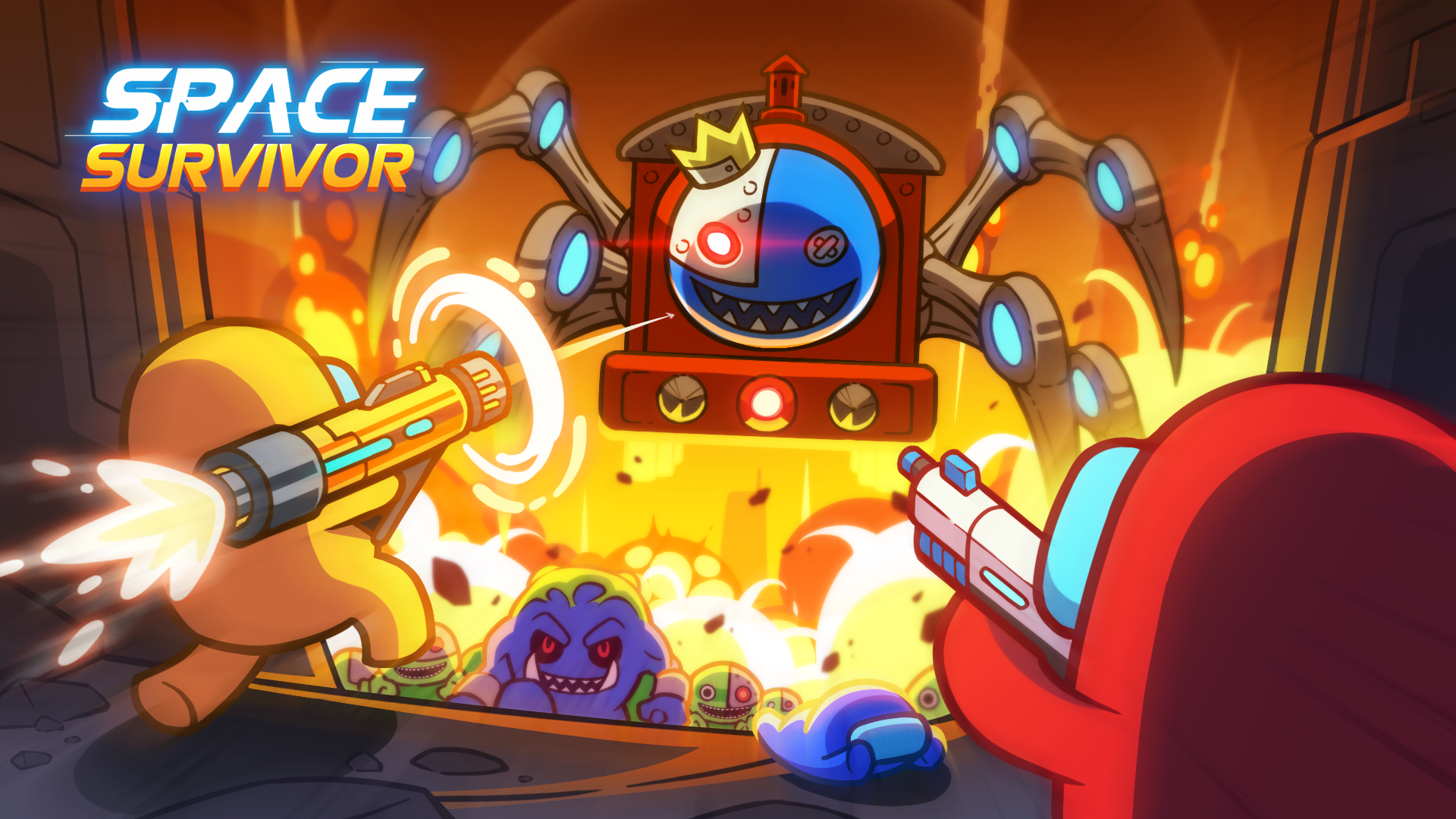 اسکرین شات 1 بازی Space Survivor: Age of Monster