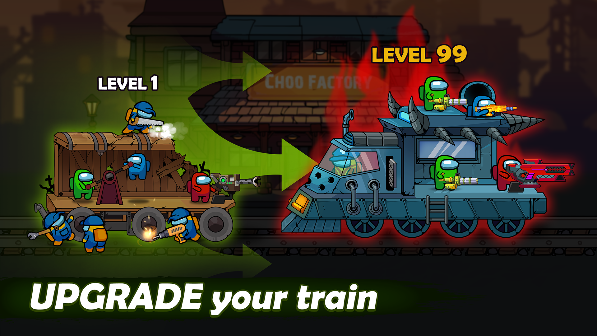 اسکرین شات 4 بازی Impostor Shooter: Monster Run