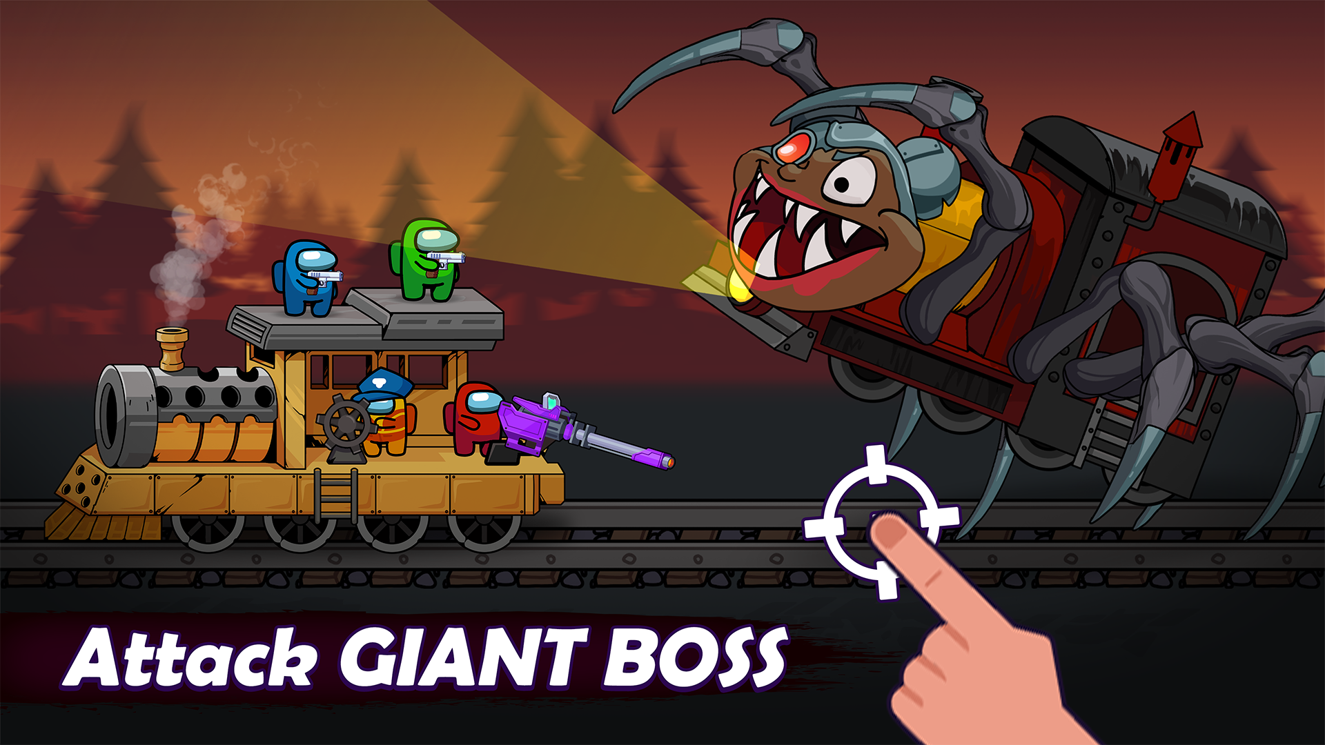 اسکرین شات 3 بازی Impostor Shooter: Monster Run