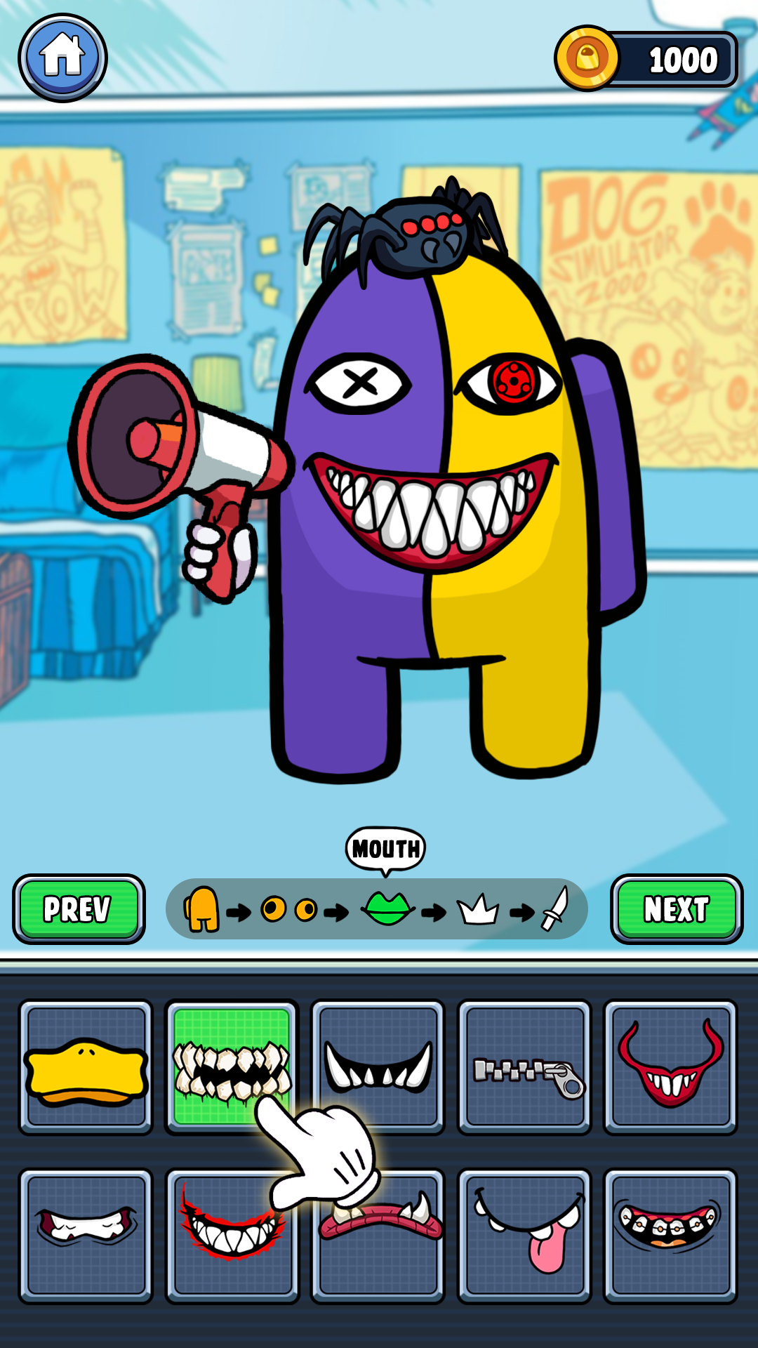 اسکرین شات 1 بازی Impostor Makeover: Mix Monster