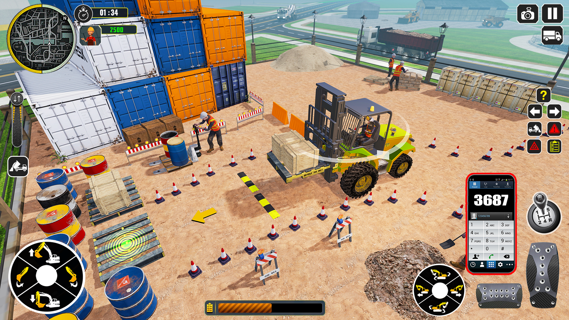 اسکرین شات 8 بازی Excavator Truck Simulator Game