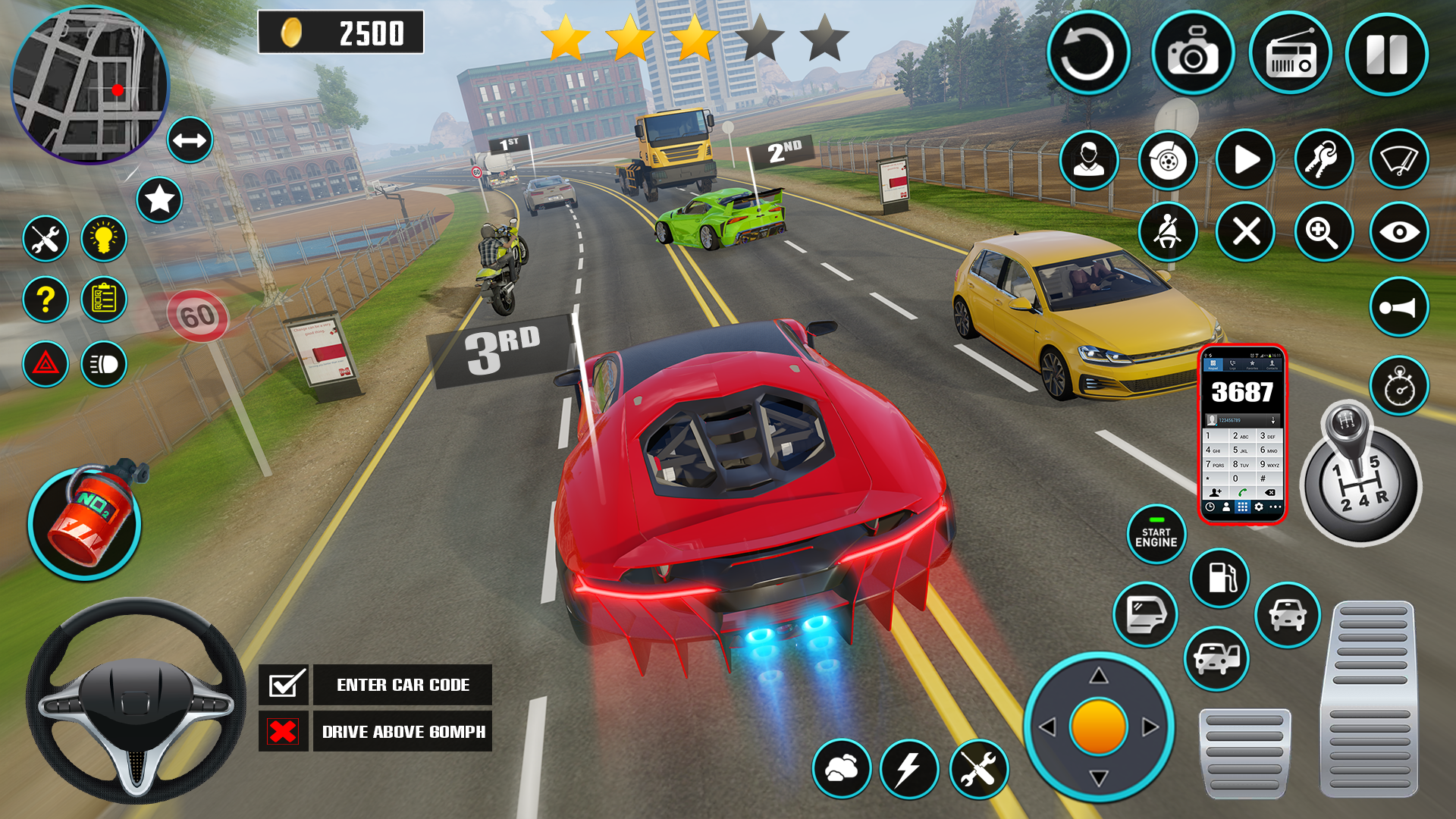 اسکرین شات 5 بازی Open World Car Driving Games