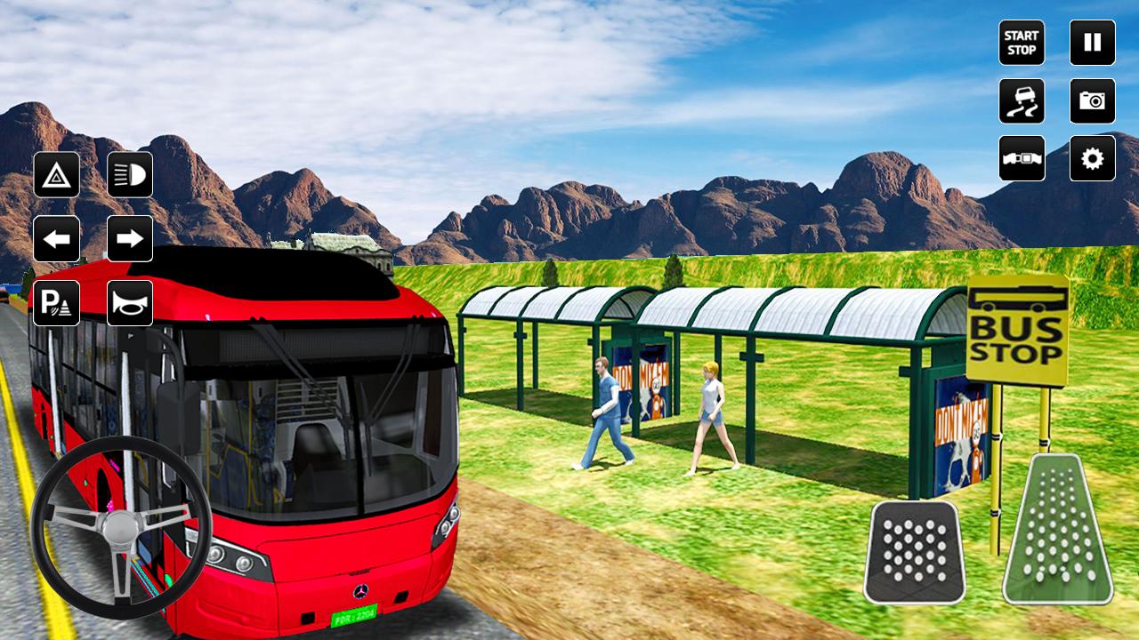 اسکرین شات 5 برنامه Off Road Bus Simulator Games