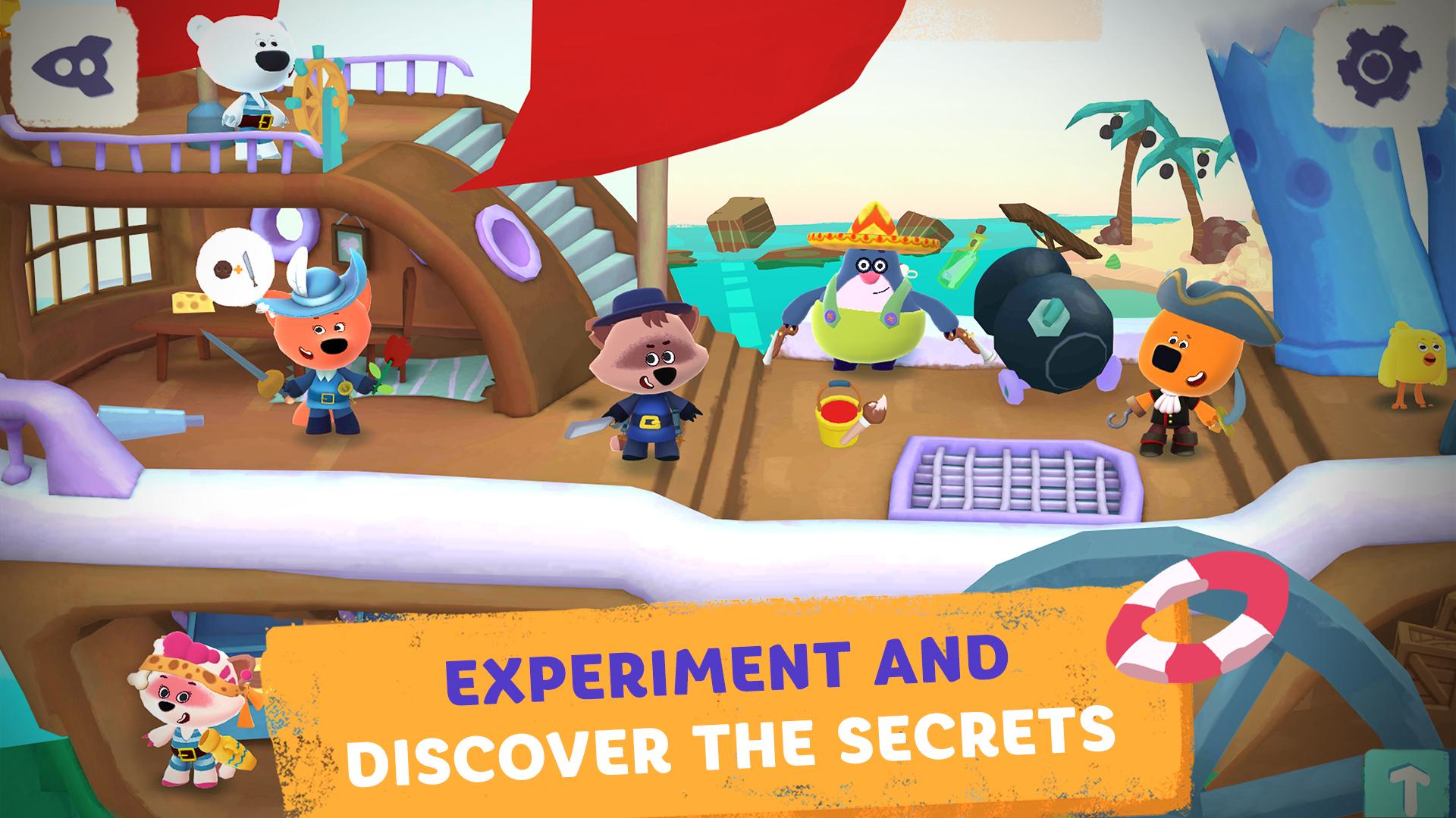 اسکرین شات 4 بازی Be-be-bears in space