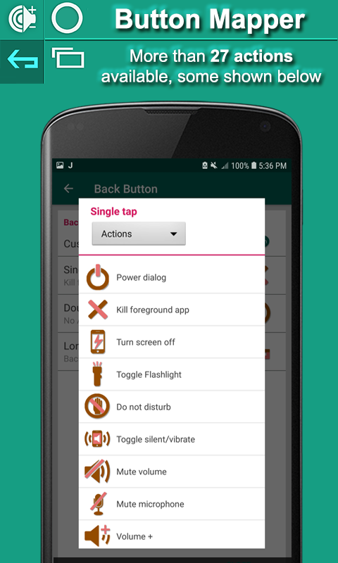 اسکرین شات 3 برنامه Button Mapper-key mapper