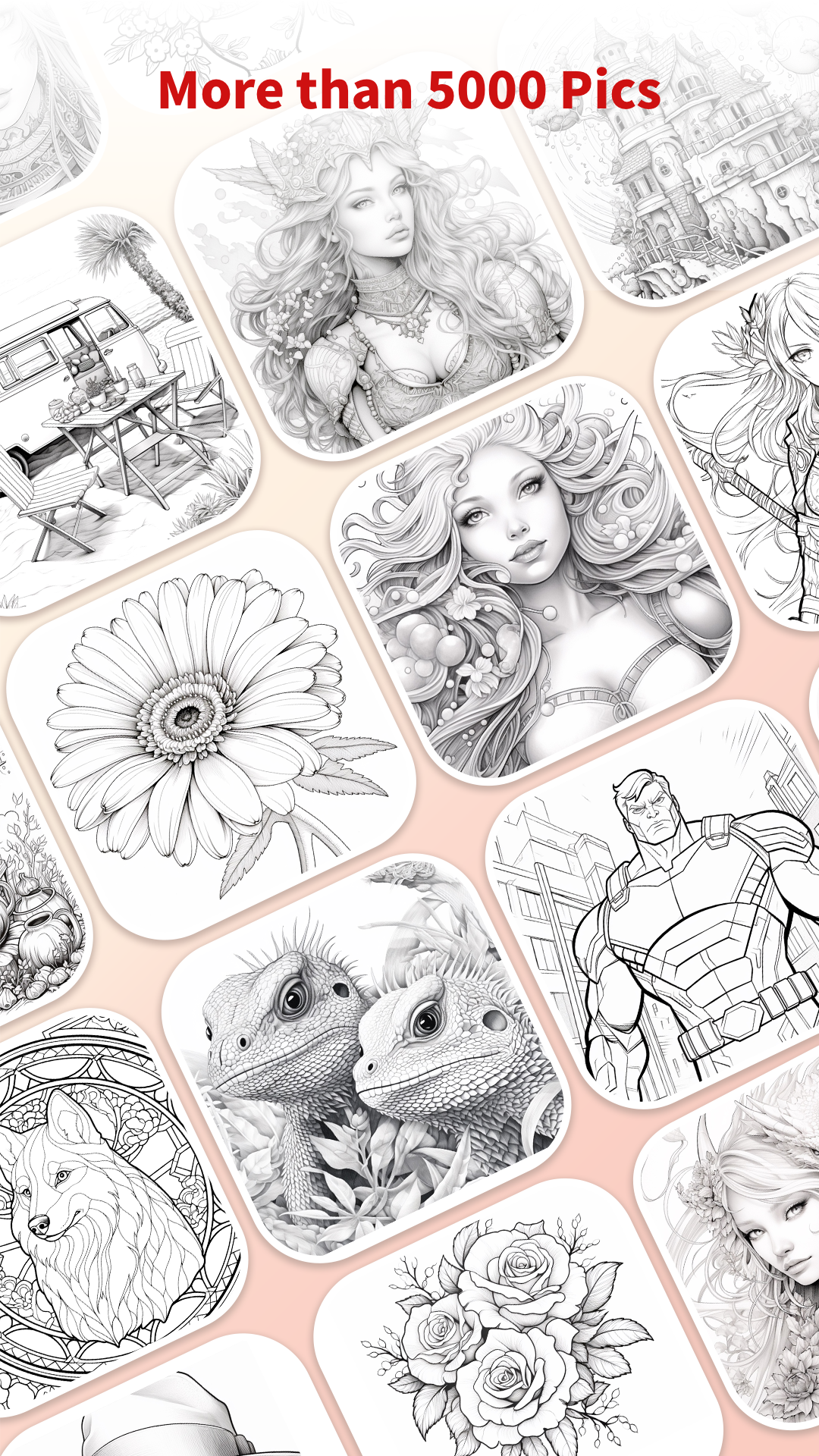 اسکرین شات 7 برنامه InColor: Coloring & Drawing