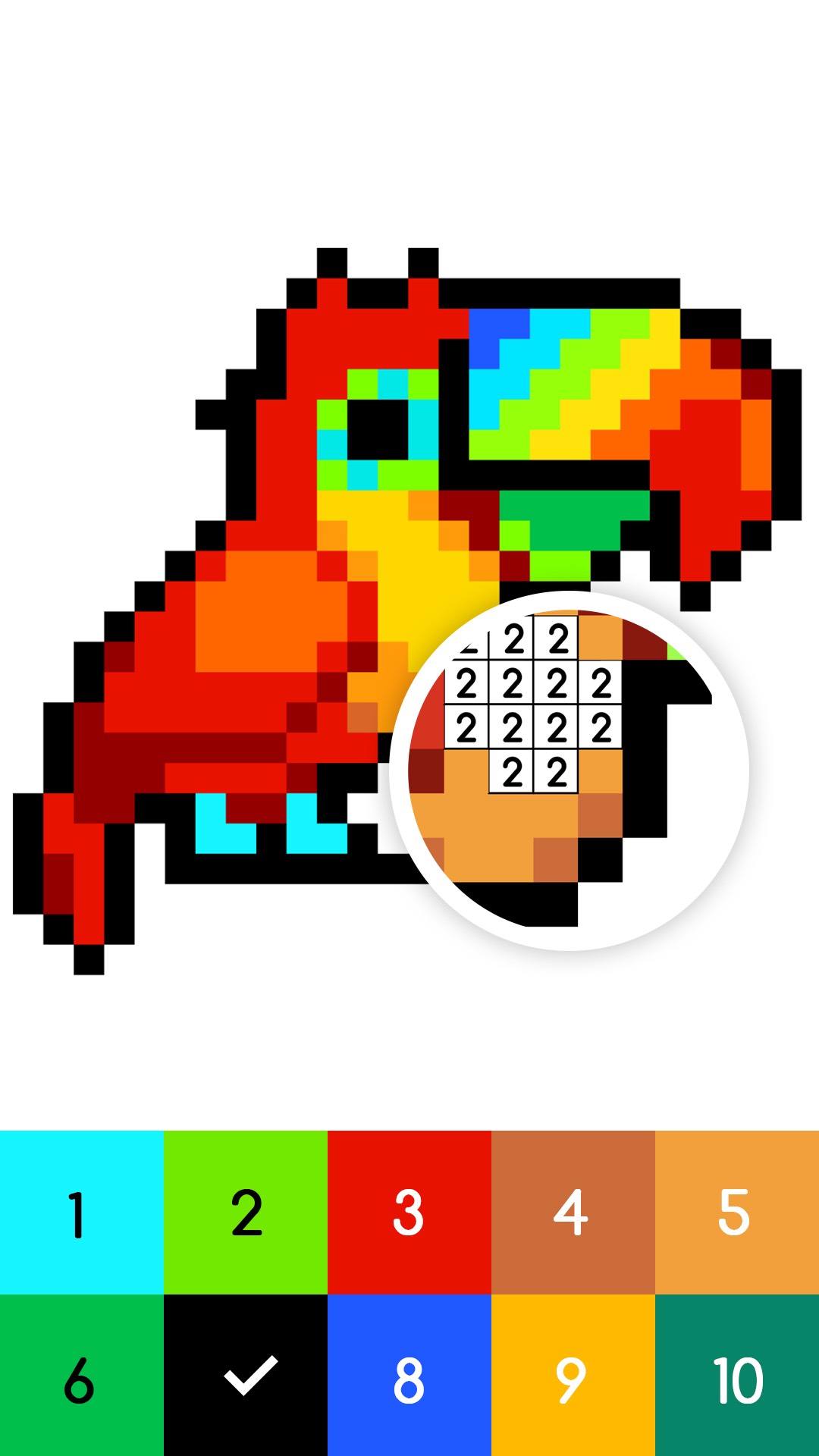 اسکرین شات 4 بازی No.Color: Color by Number