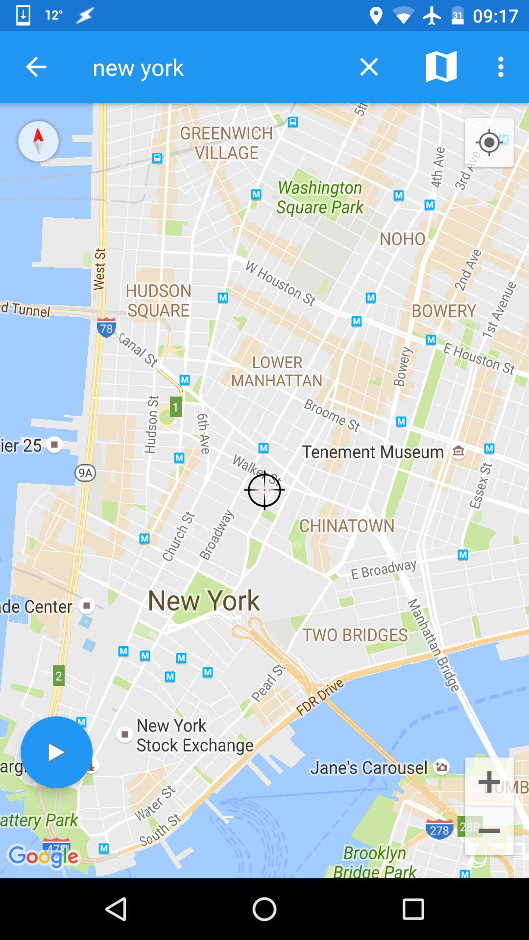اسکرین شات 1 برنامه Fake GPS Location Spoofer