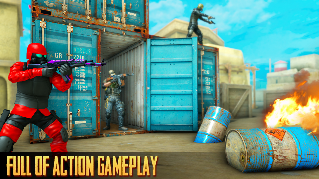 اسکرین شات 4 بازی Desert Army War Shooting Games