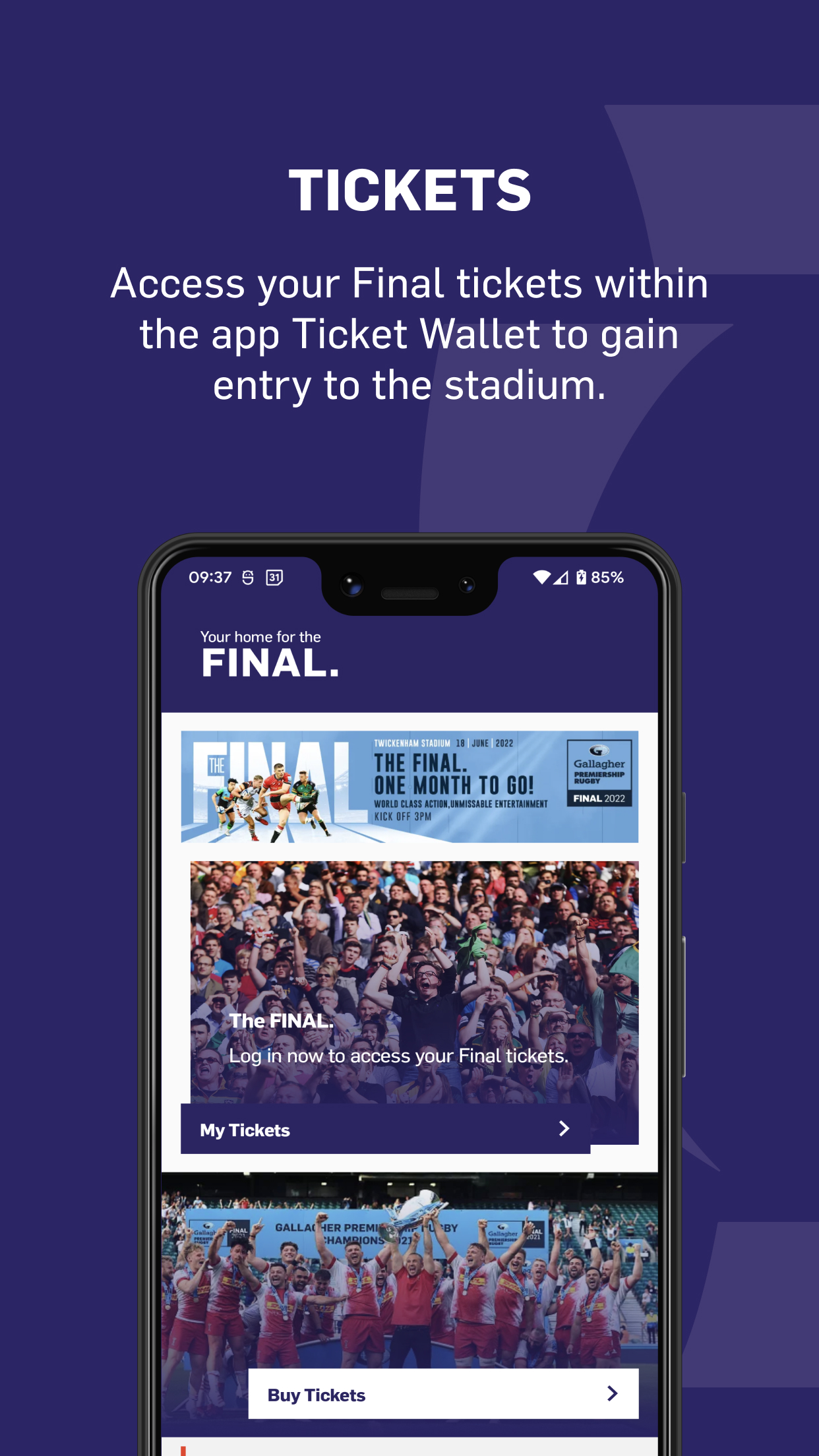 اسکرین شات 5 برنامه Premiership Rugby